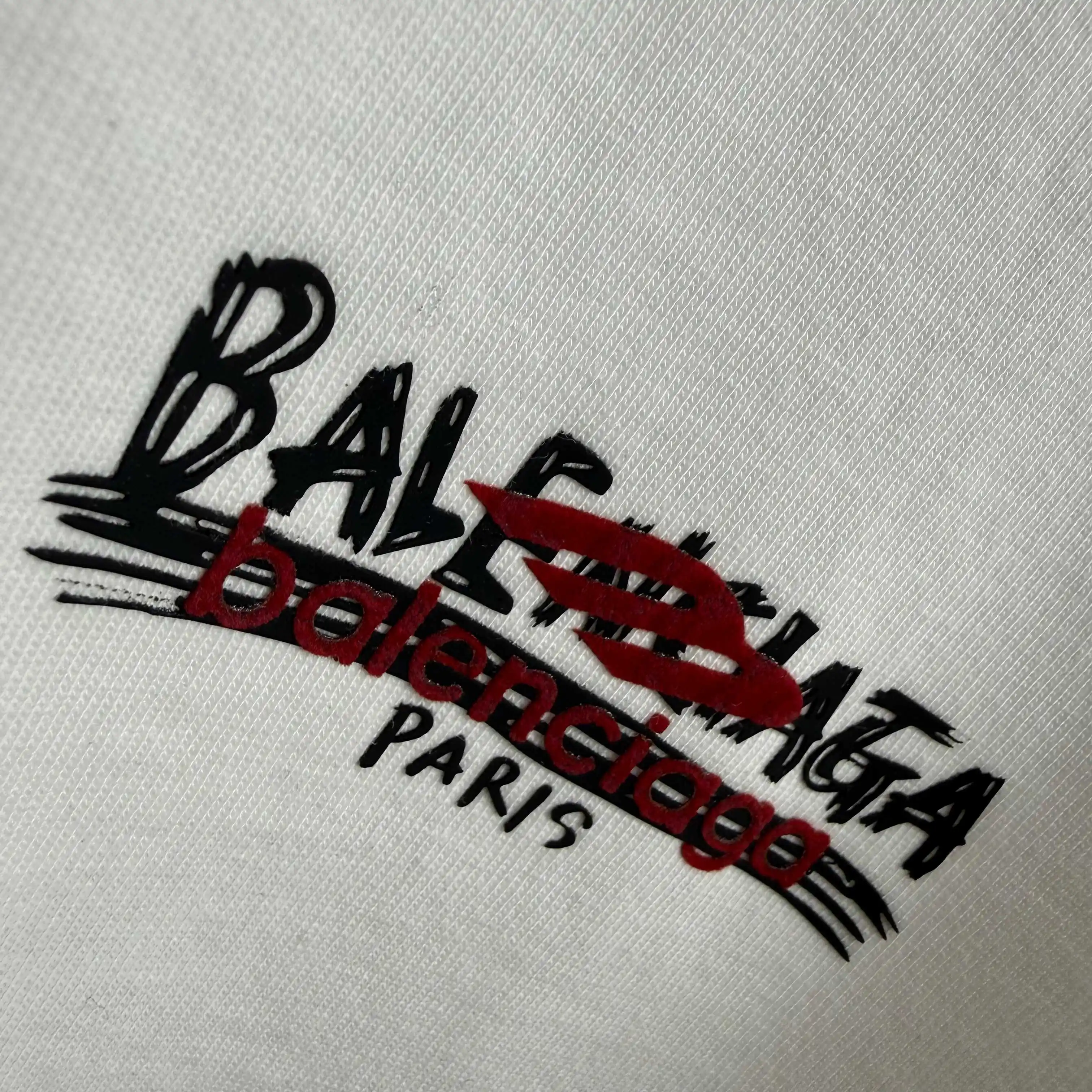 Logo Print Distressed Cotton T-Shirt D15015546 — view 5