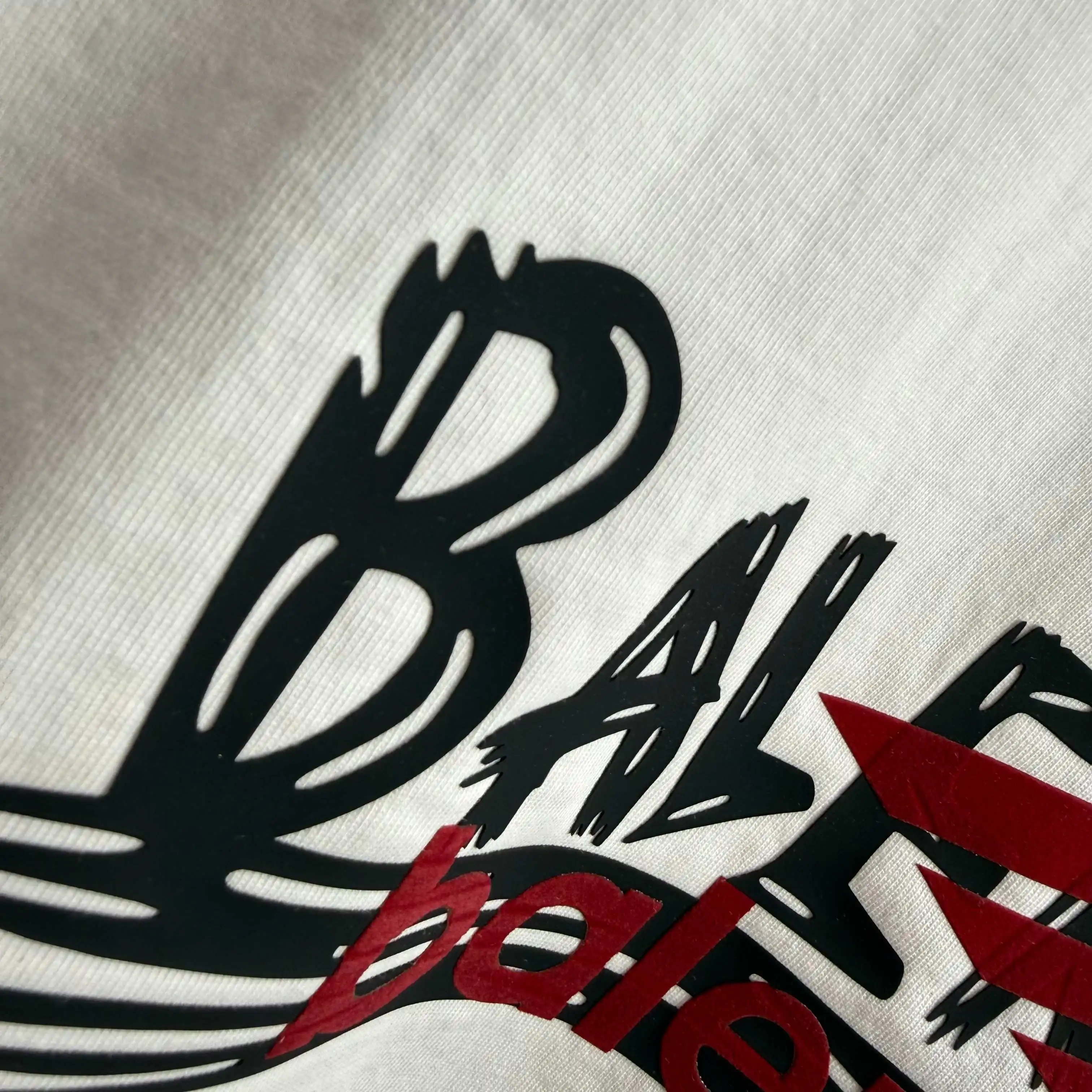 Logo Print Distressed Cotton T-Shirt D15015546 — view 7
