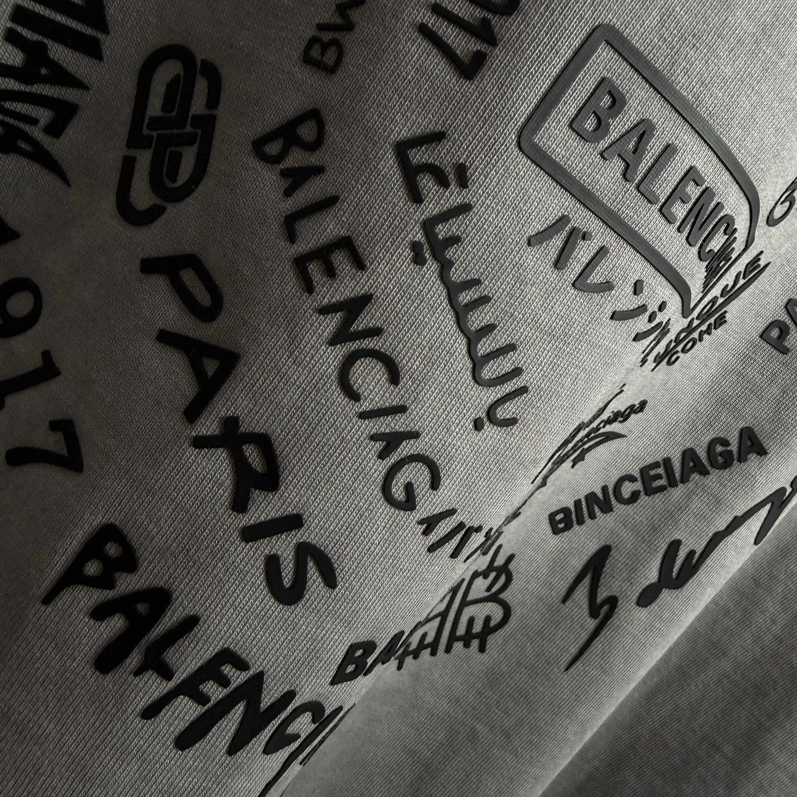 Logo Print Washed Cotton T-Shirt D15015551 — view 9