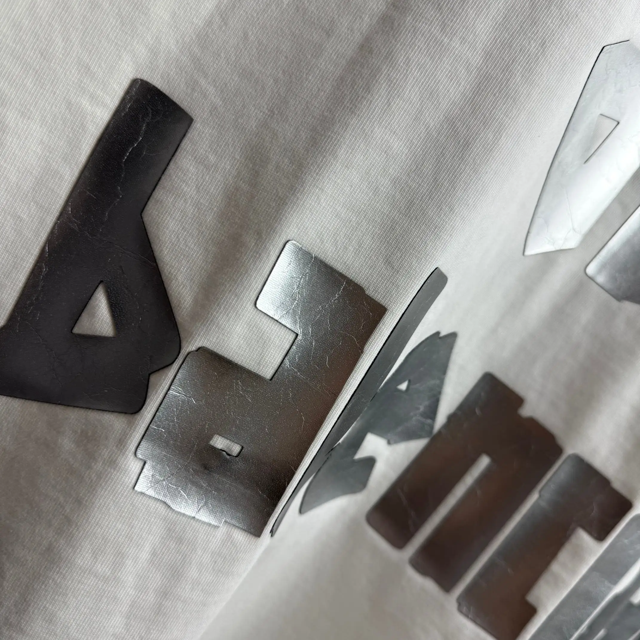 Distressed Logo-Print Cotton-Jersey T-Shirt D15015552 — view 7