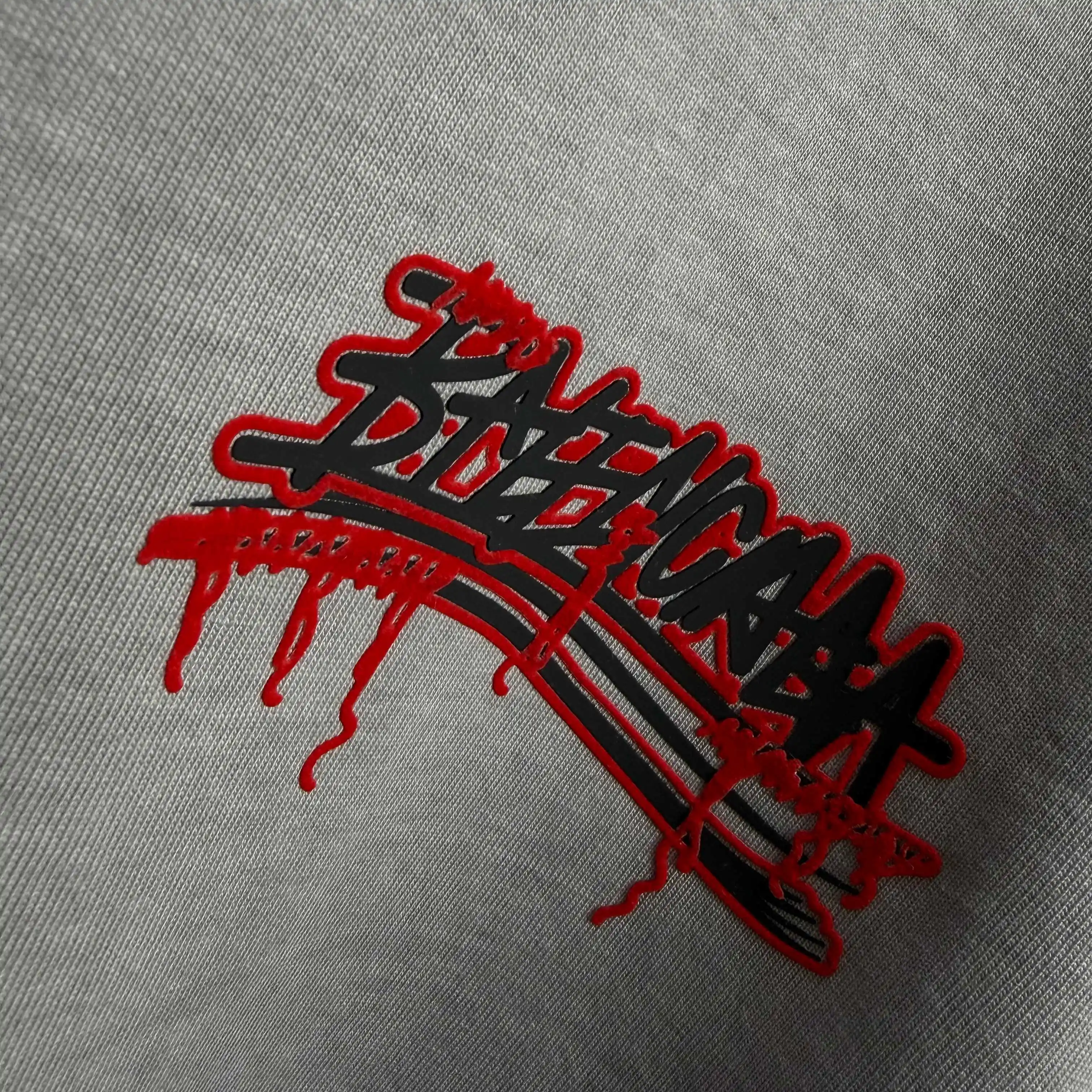 Distressed Logo-Print Cotton-Jersey T-Shirt D15015517 — view 5