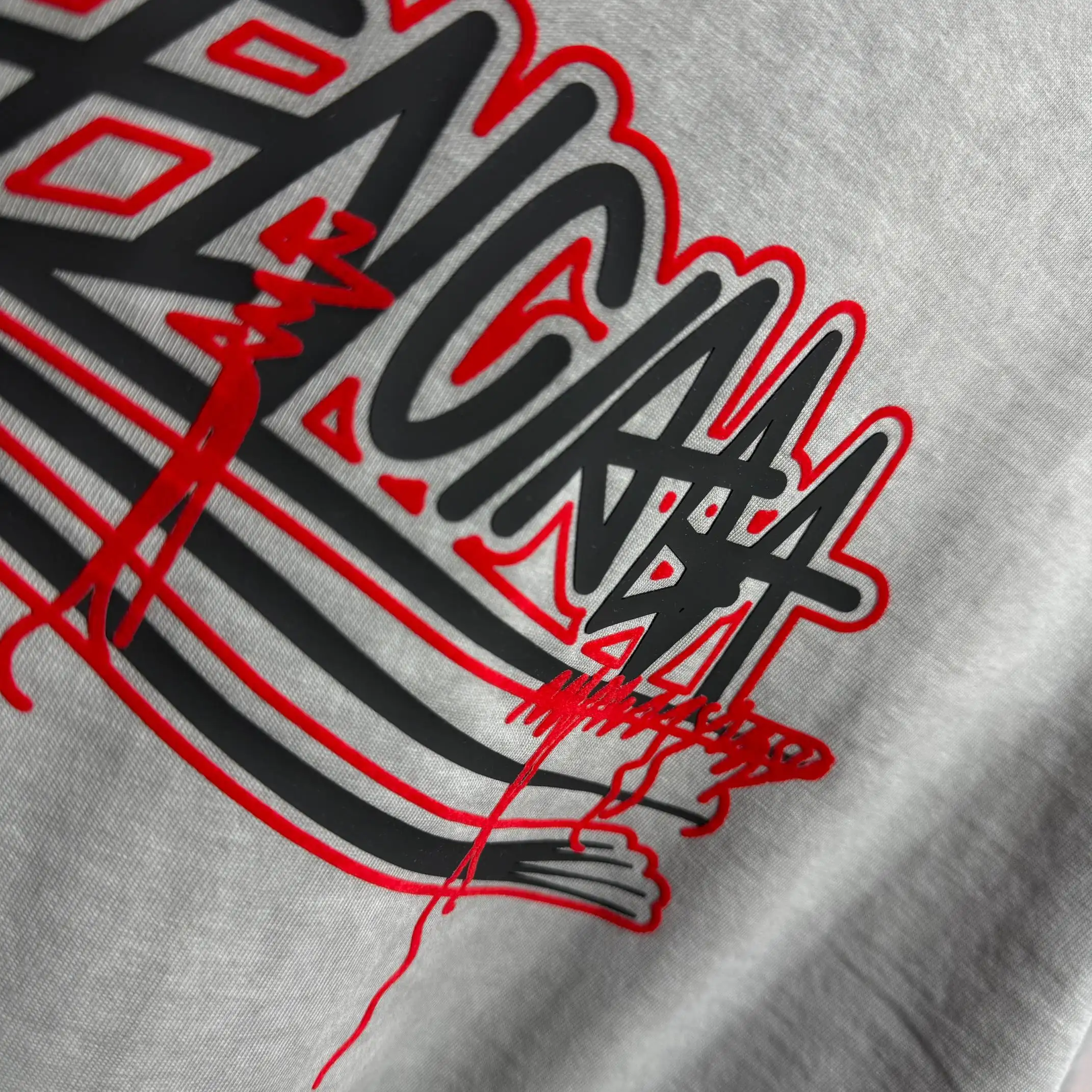 Distressed Logo-Print Cotton-Jersey T-Shirt D15015517 — view 9