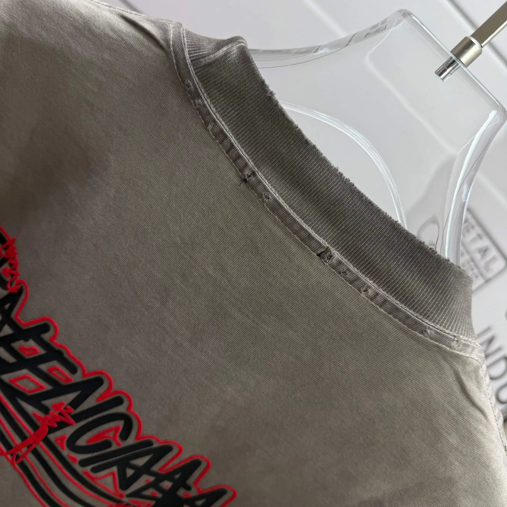 Logo Graphic Washed Cotton T-Shirt D15015518 — view 8