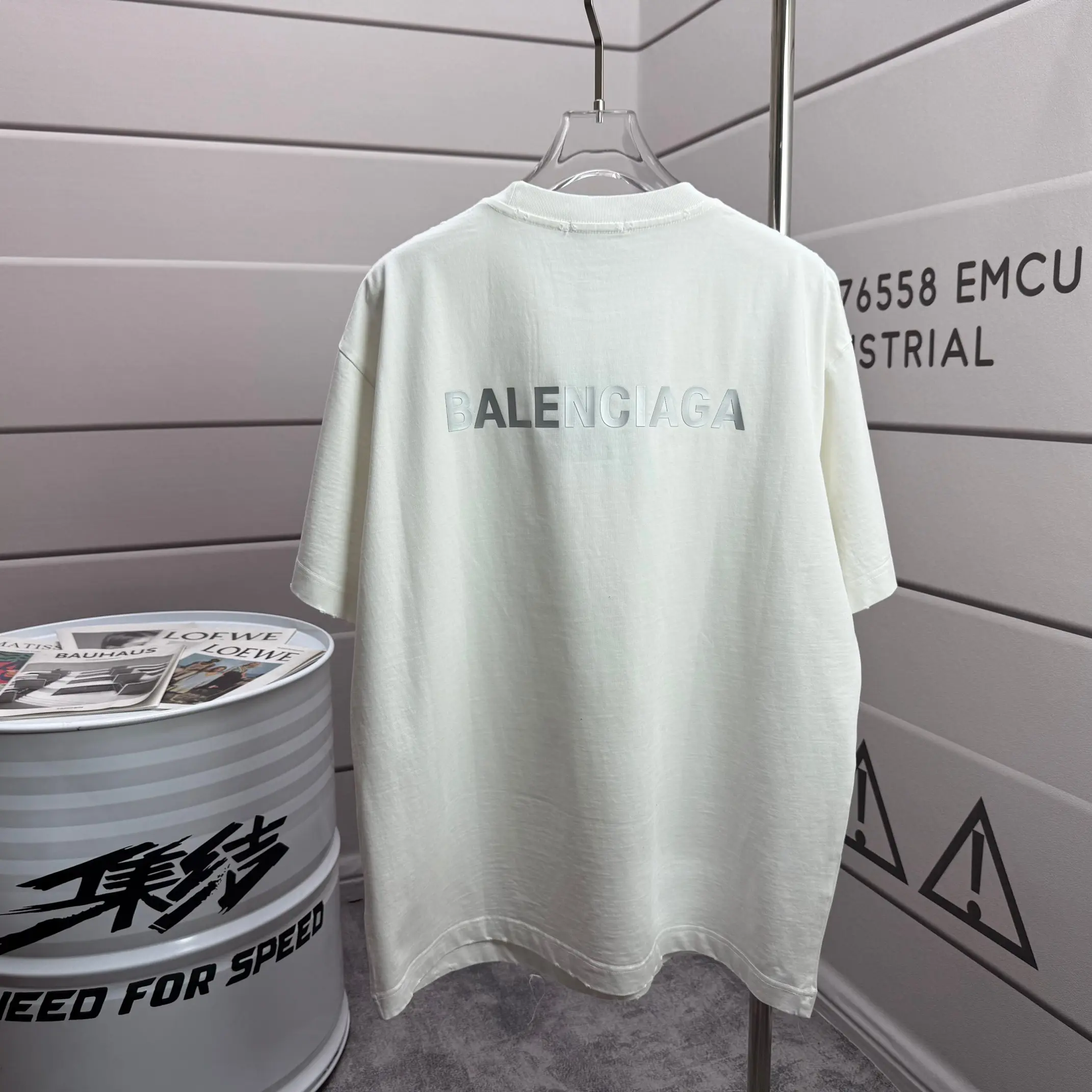 Logo-Print Distressed Cotton-Jersey T-Shirt D15015519