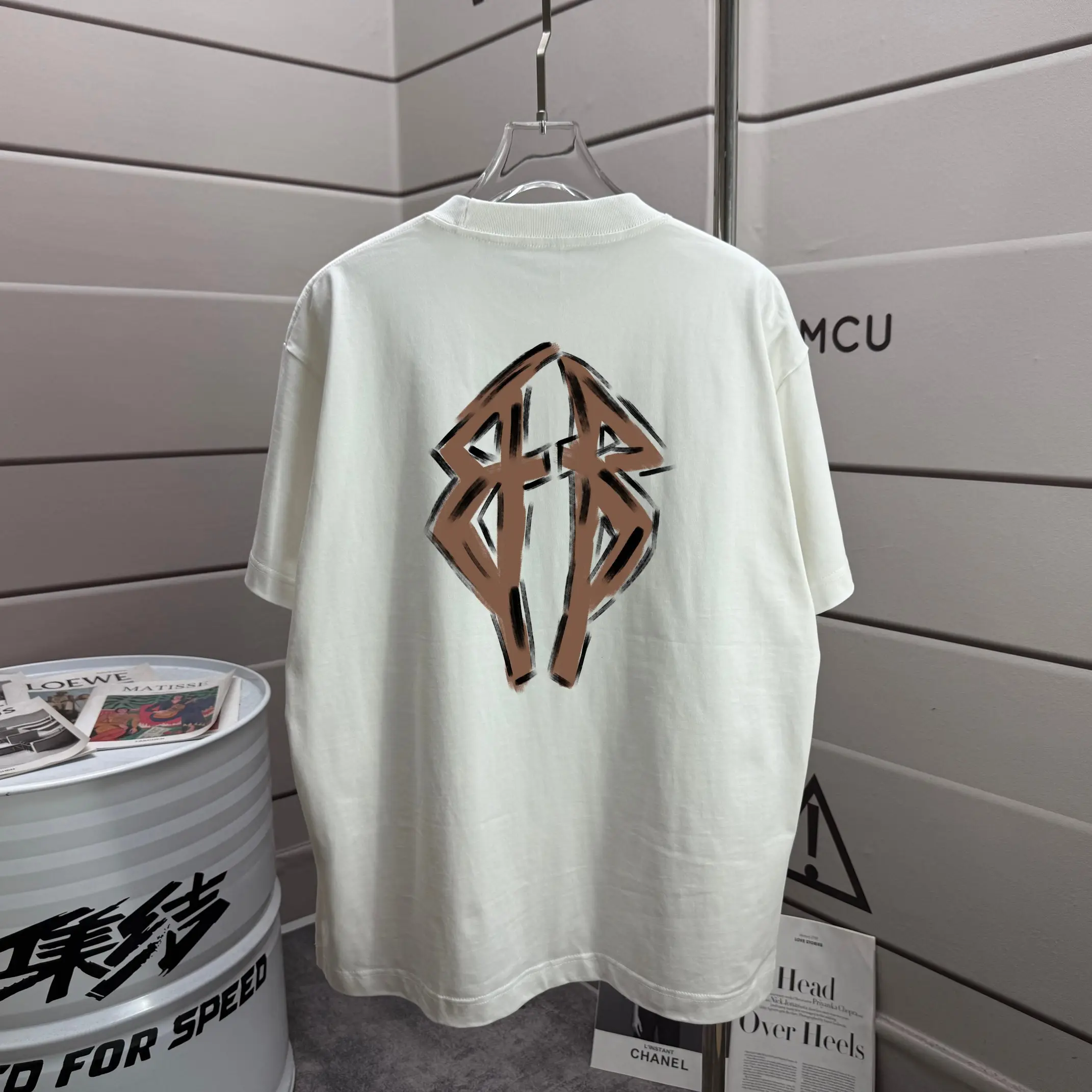 Graffiti Logo Cotton Jersey T-Shirt D15013323 — view 2
