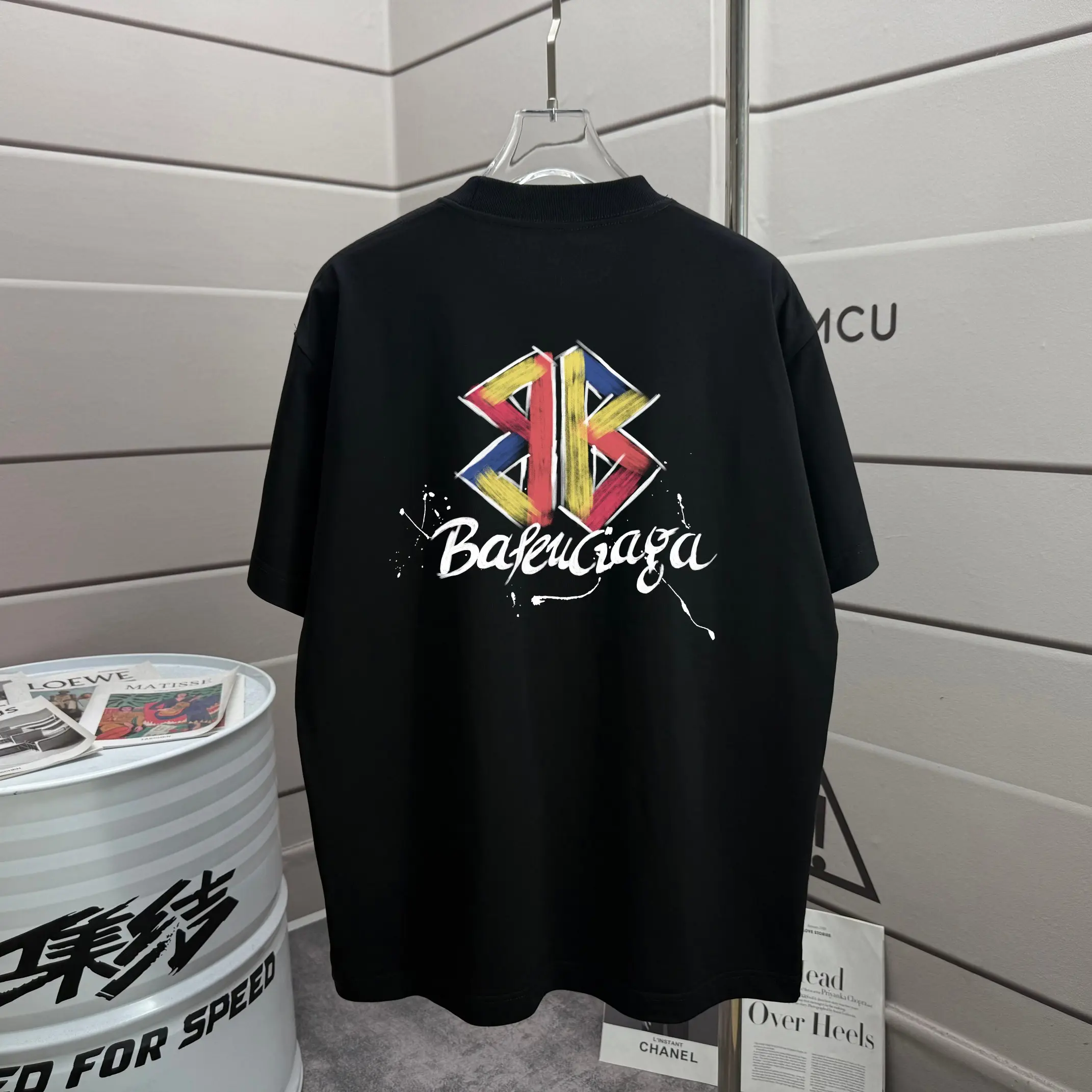 Logo Print Cotton Jersey T-Shirt D15013320