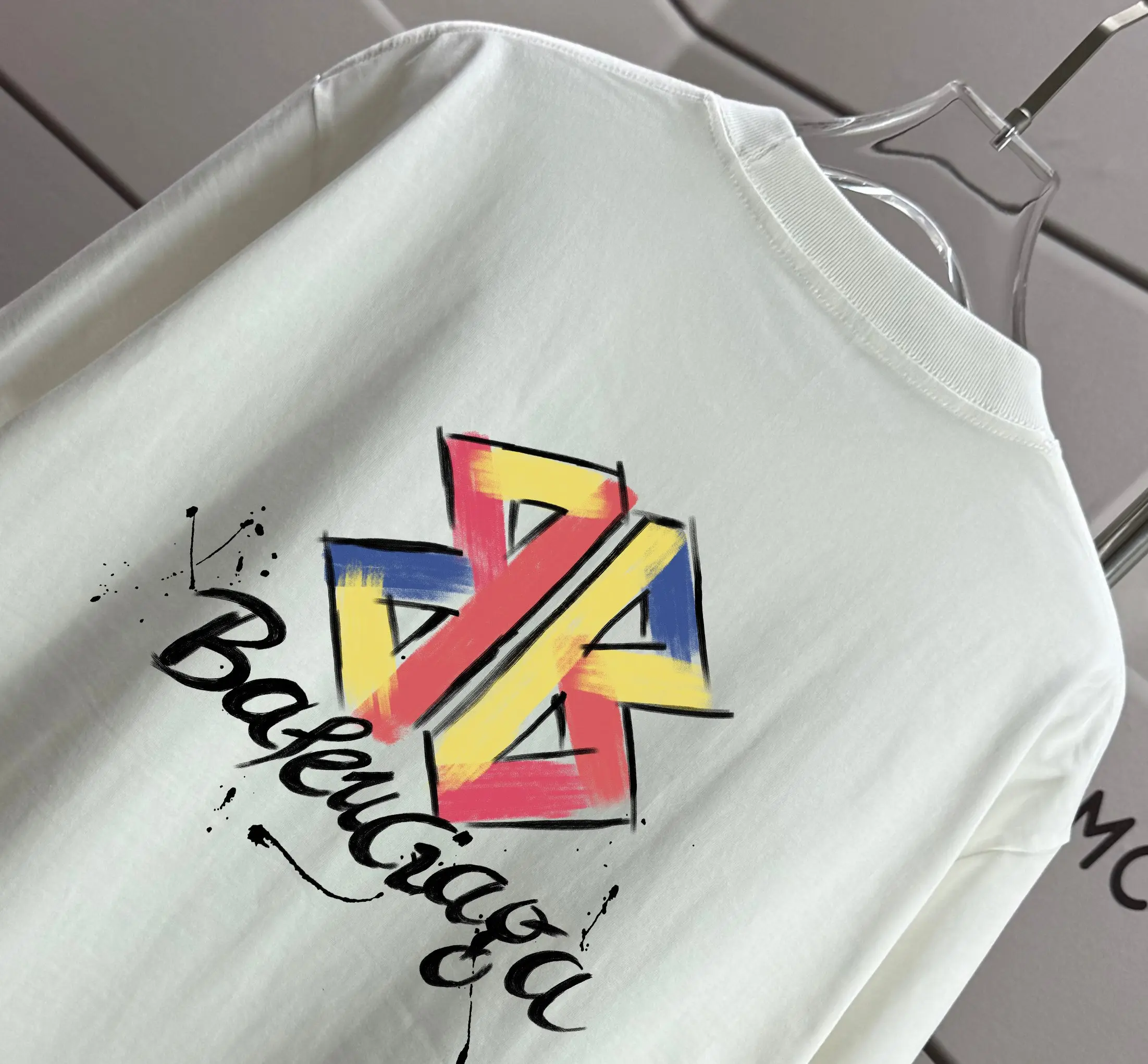 Logo Graphic Print Cotton T-Shirt D15013319 — view 3