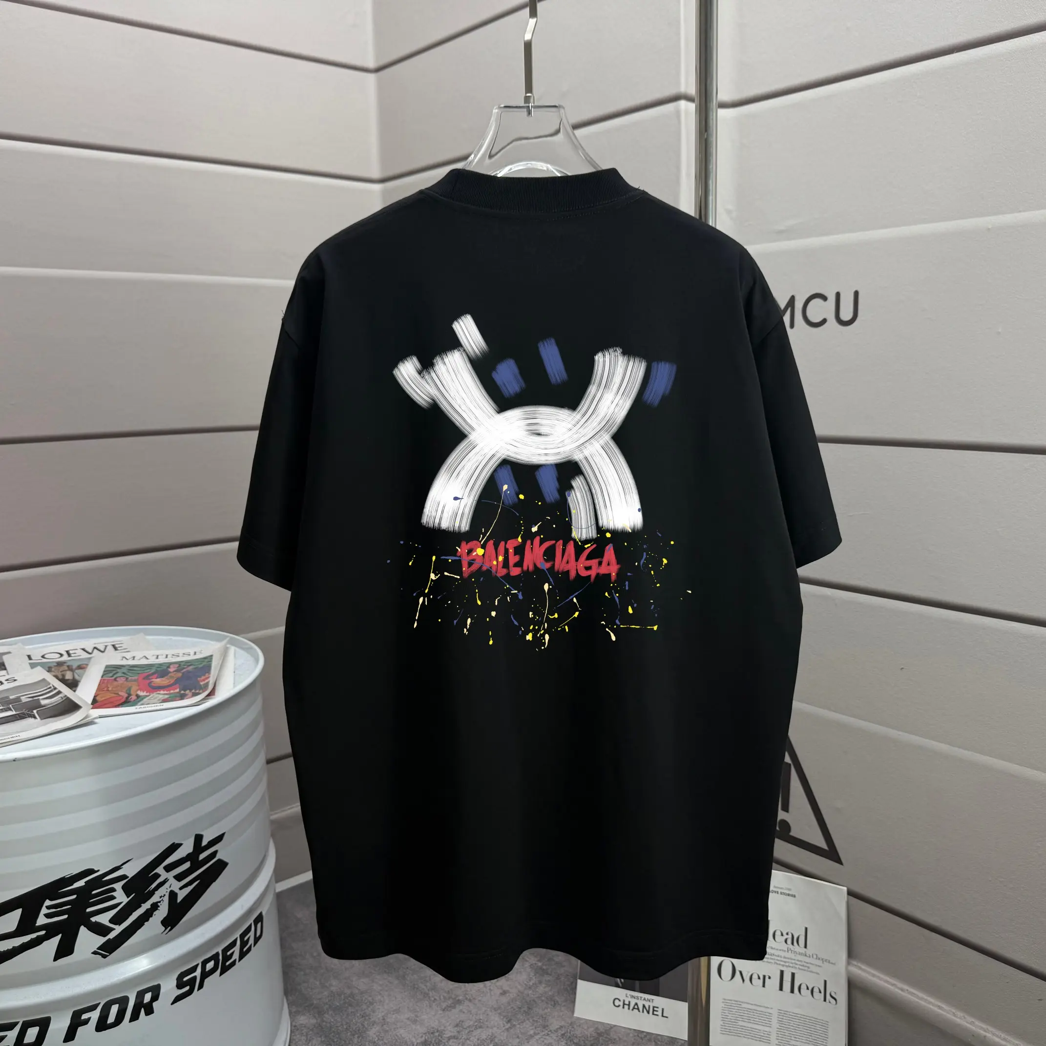 Logo Graphic Print Cotton T-Shirt D15013316