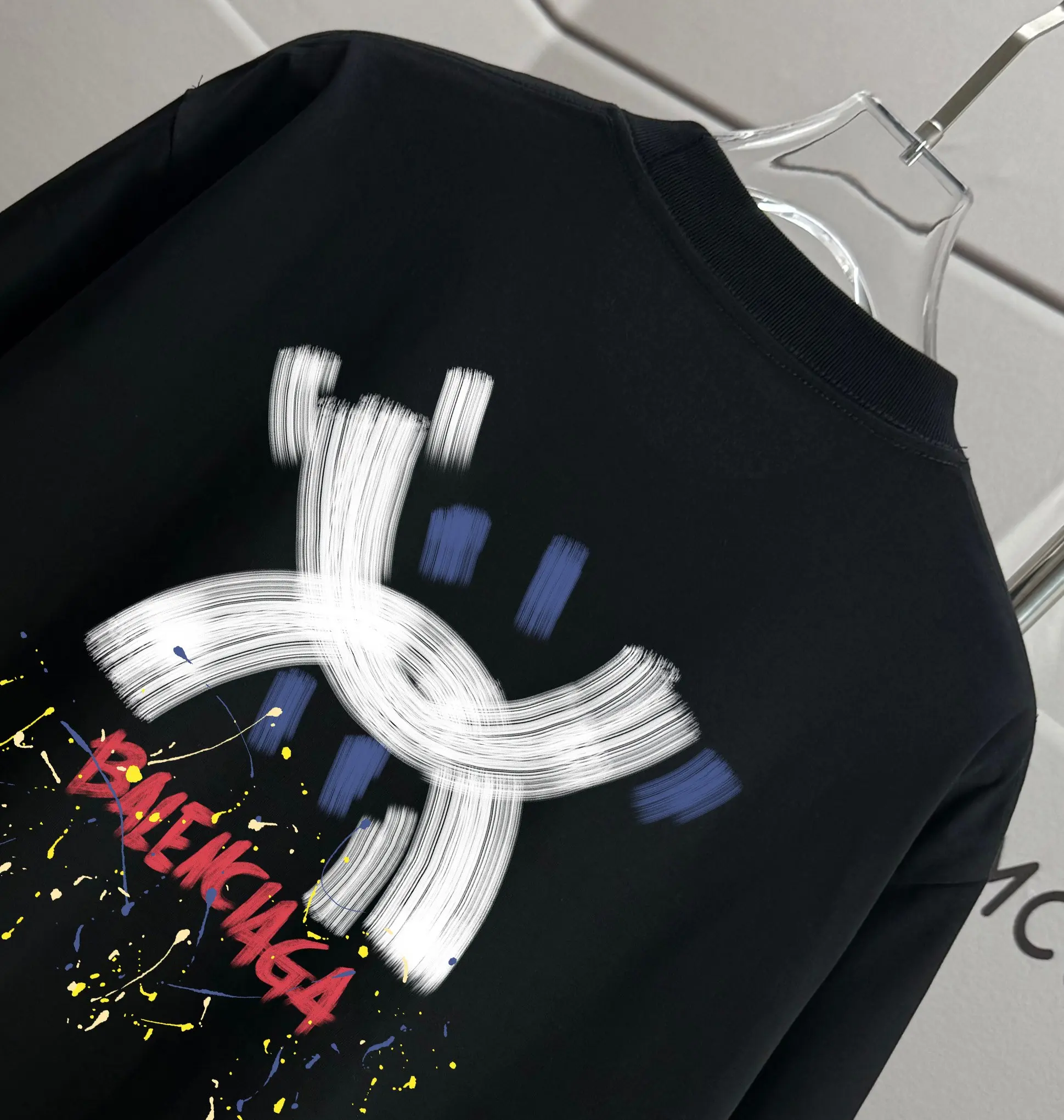 Logo Graphic Print Cotton T-Shirt D15013316 — view 3