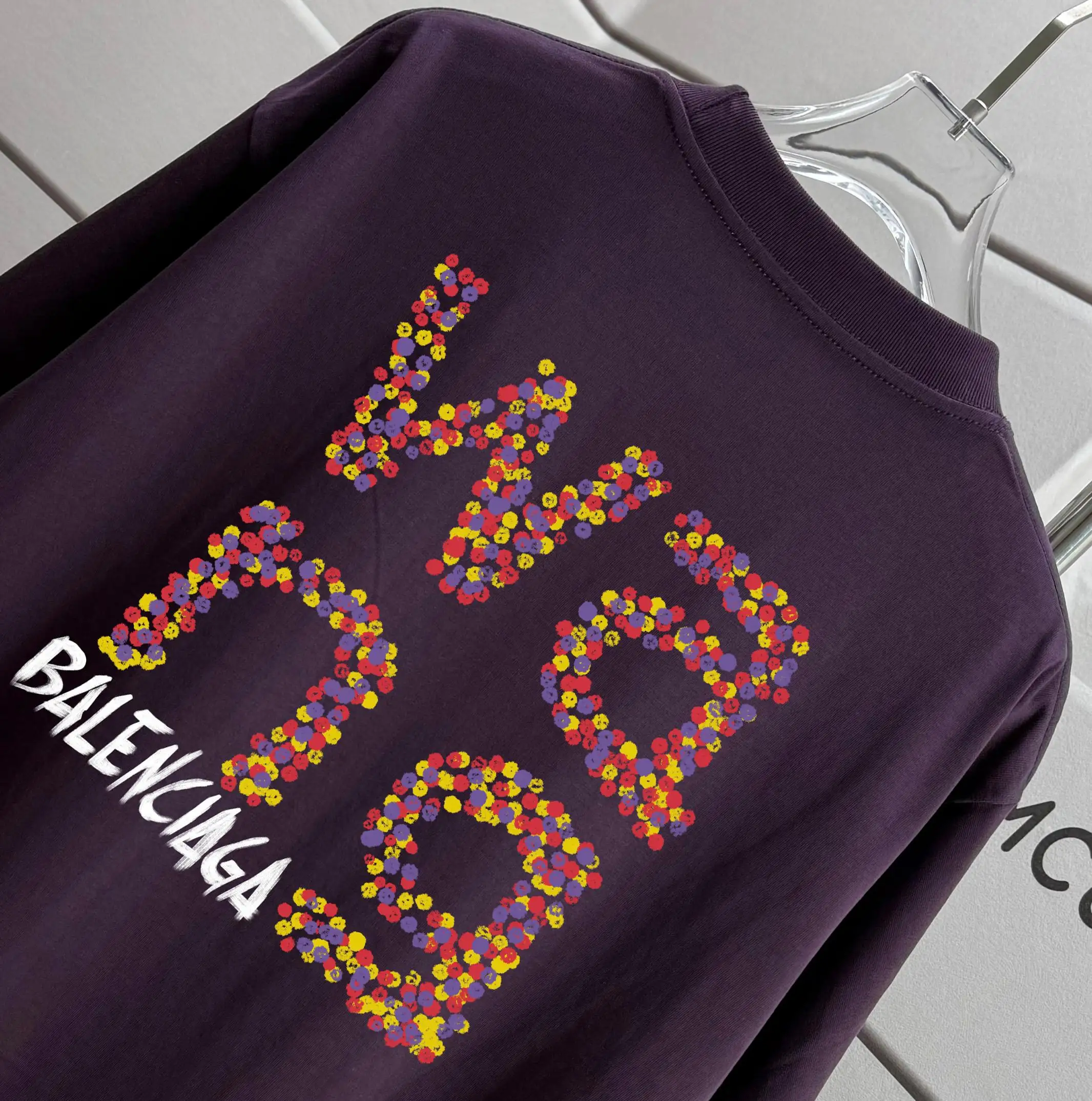 Logo Print Cotton Jersey T-Shirt D15013313 — view 3
