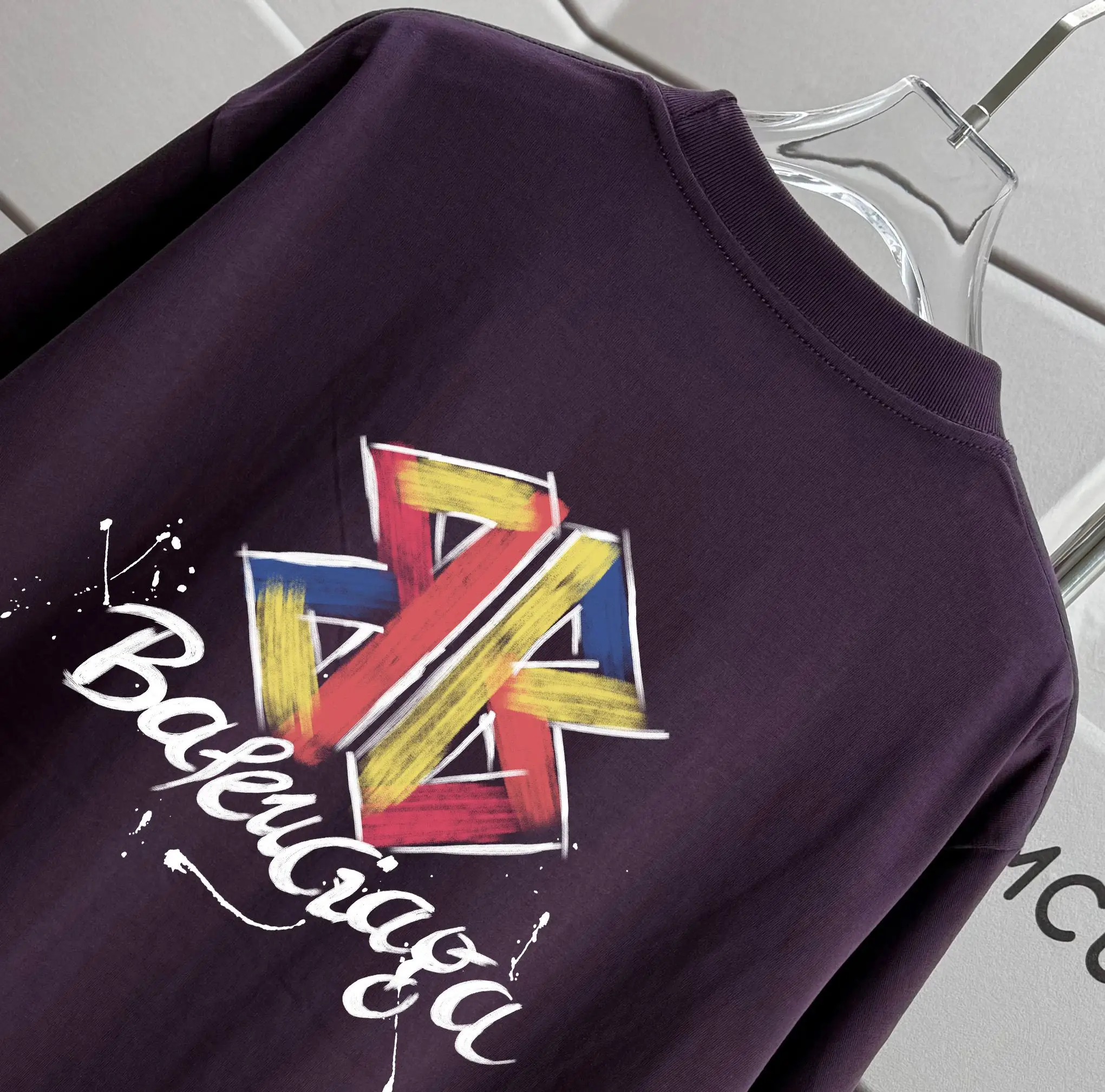 Logo Graphic Oversized Cotton T-Shirt D15013321 — view 3