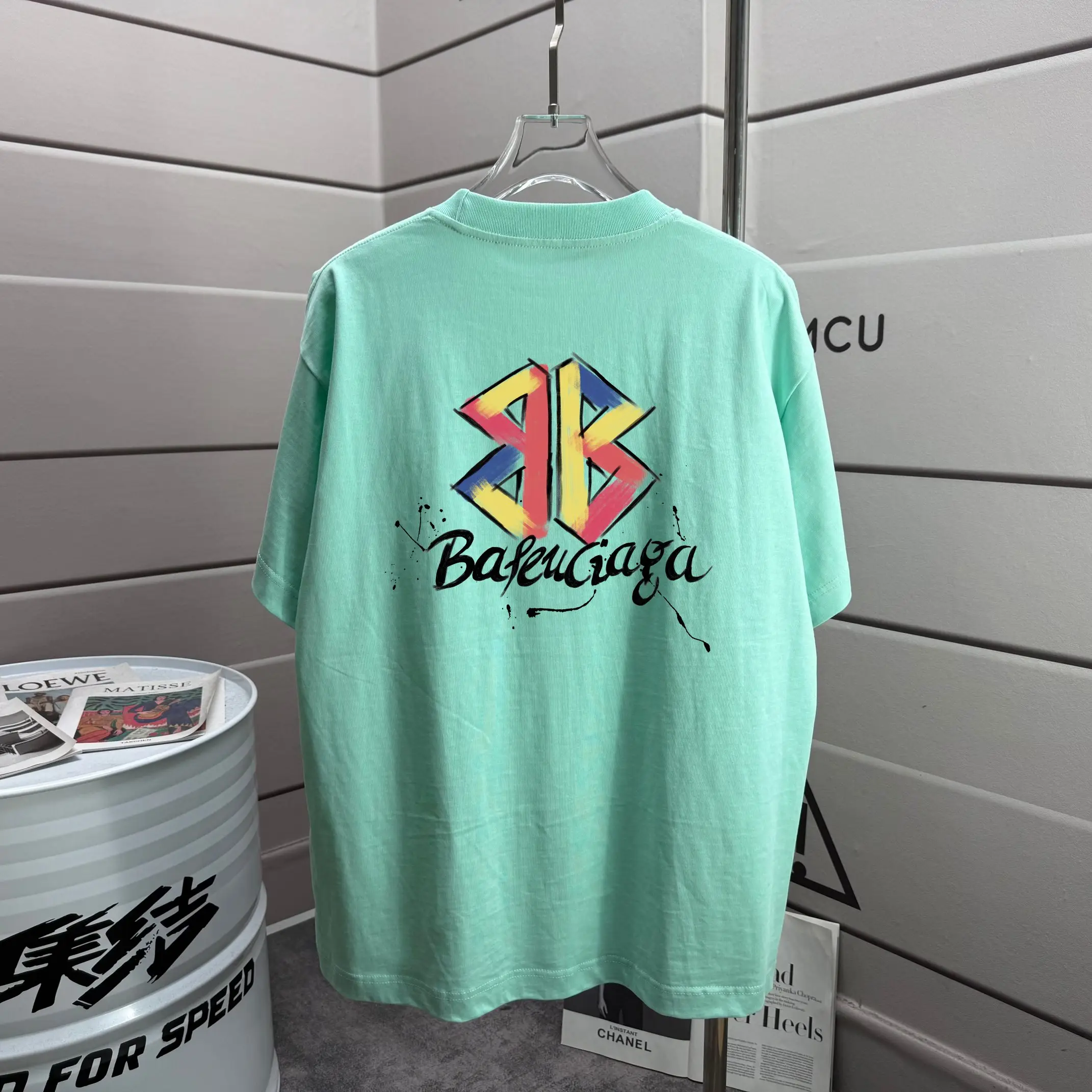 Logo Print Cotton Jersey T-Shirt D15013322