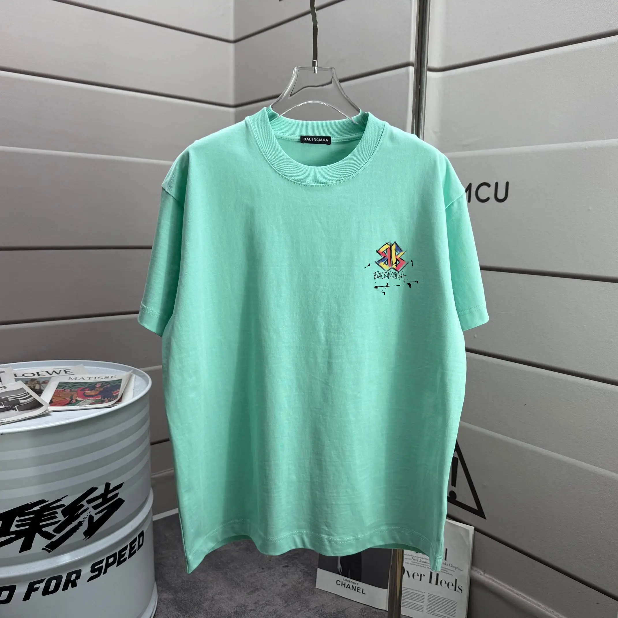 Logo Print Cotton Jersey T-Shirt D15013322 — view 2