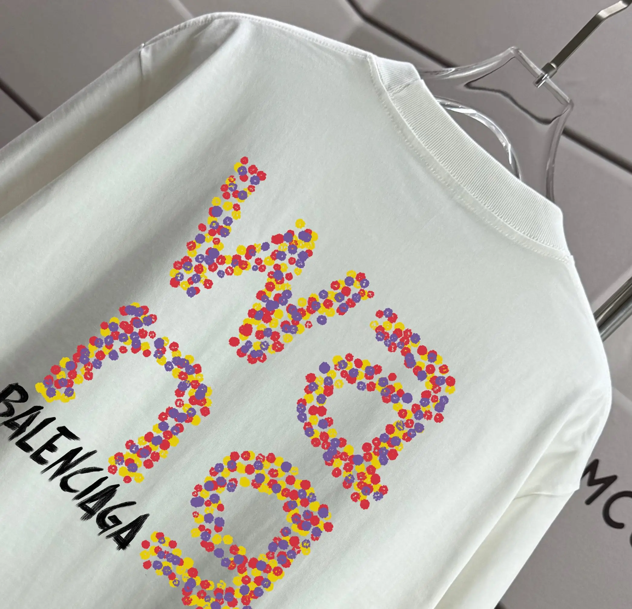 Logo Print Cotton Jersey T-Shirt D15013311 — view 3