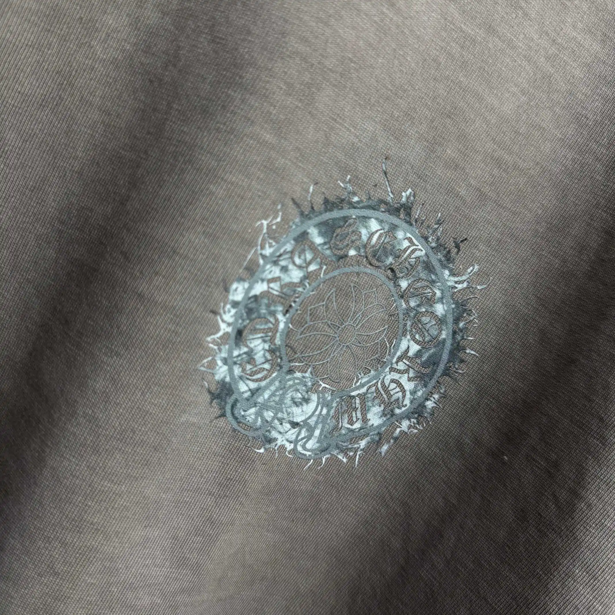 Logo Print Washed Cotton T-Shirt D15015528 — view 5