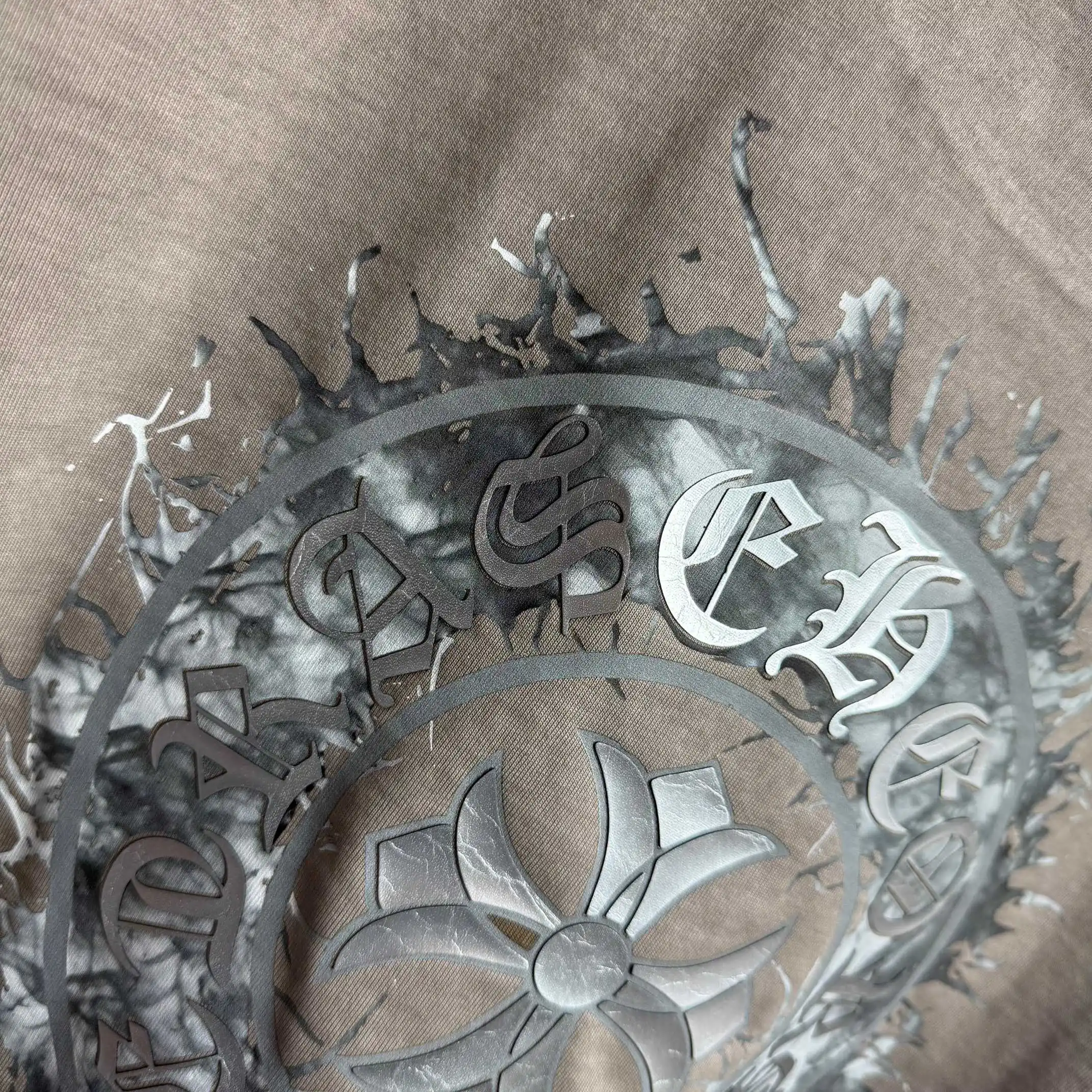 Logo Print Washed Cotton T-Shirt D15015528 — view 7