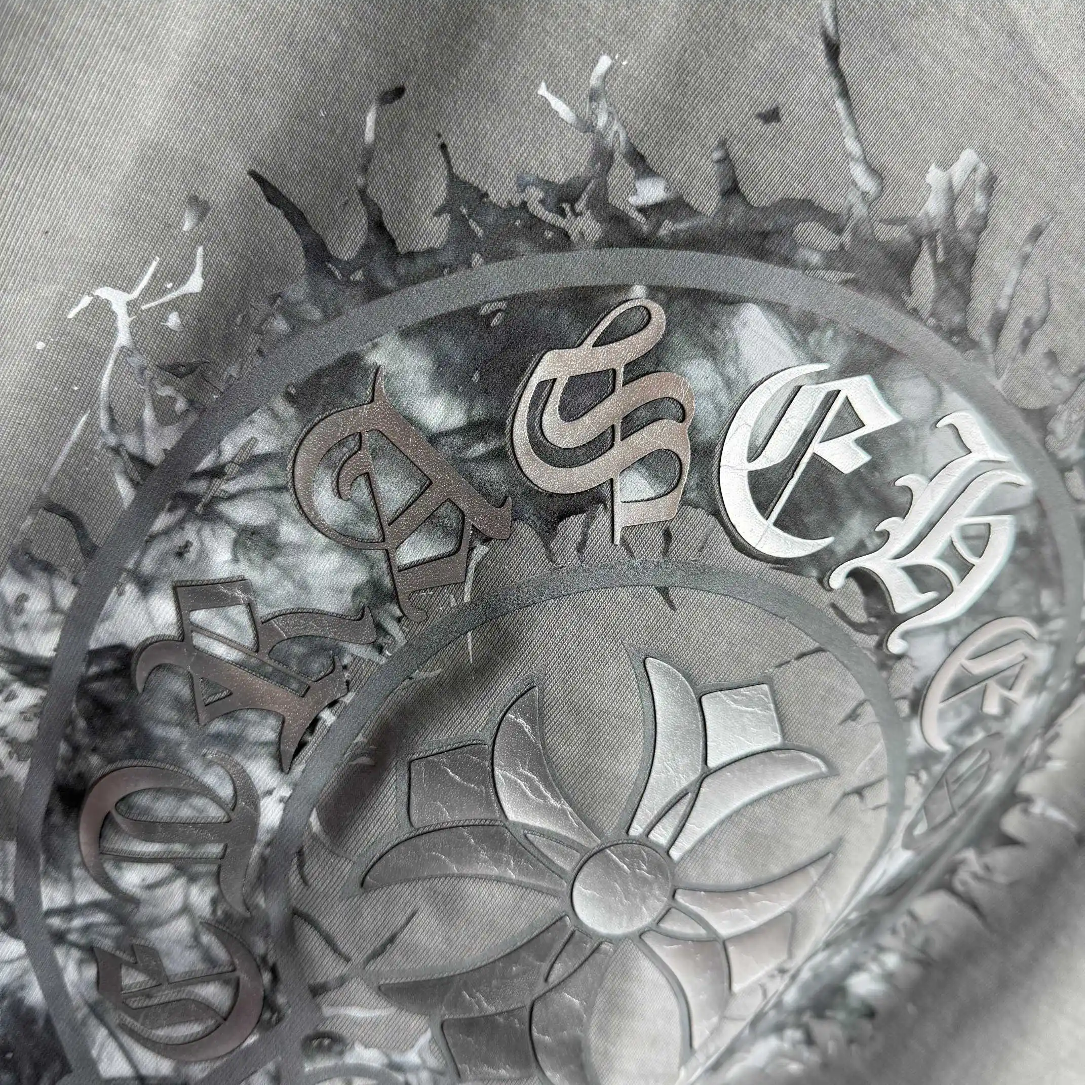 Logo Print Washed Cotton T-Shirt D15015527 — view 7