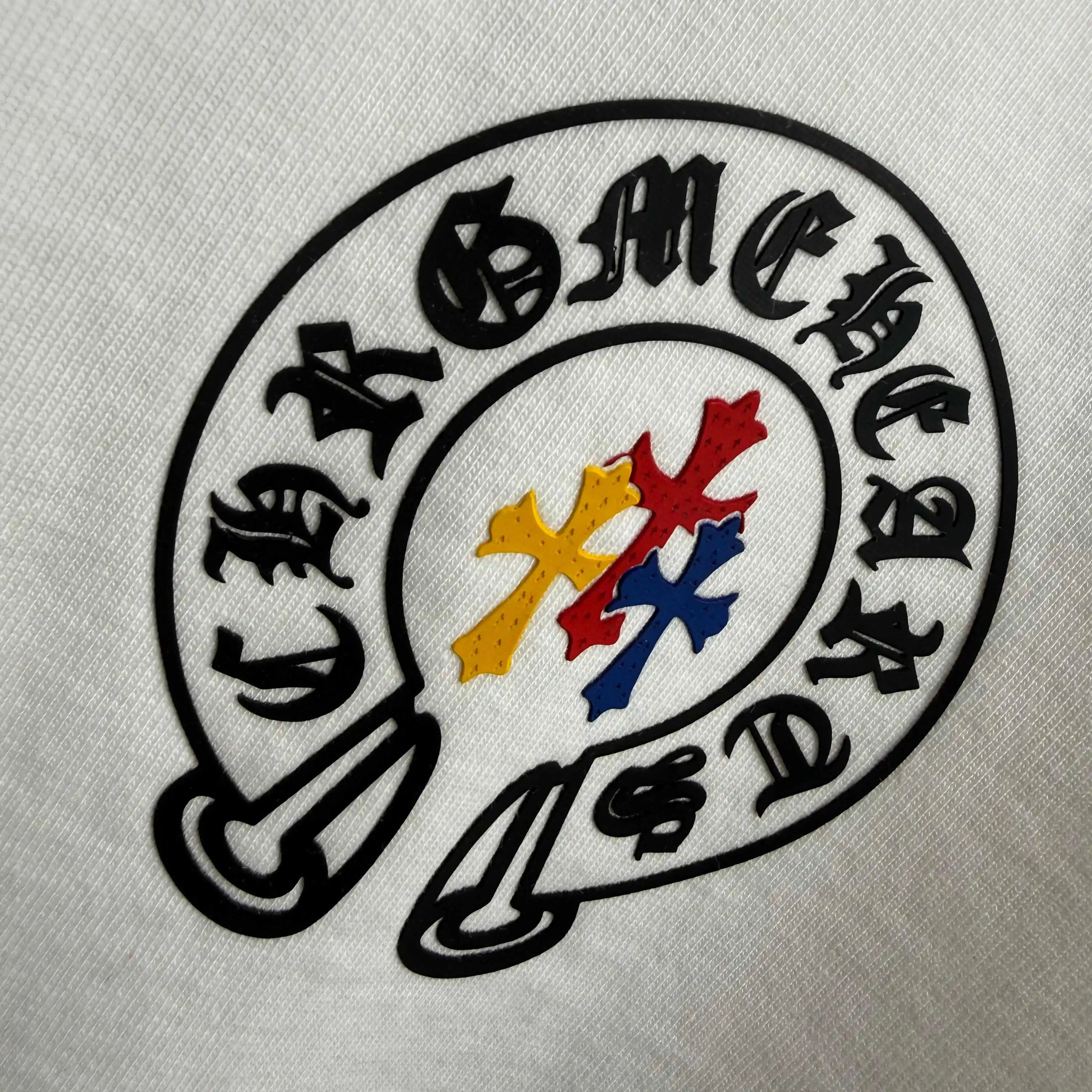 Logo Graphic Distressed Cotton T-Shirt D15015523 — view 5
