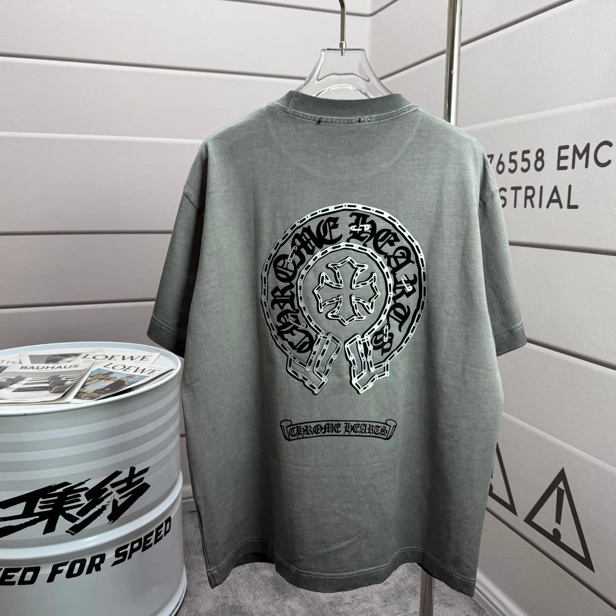 Logo Graphic Washed Cotton T-Shirt D15012520 — view 2