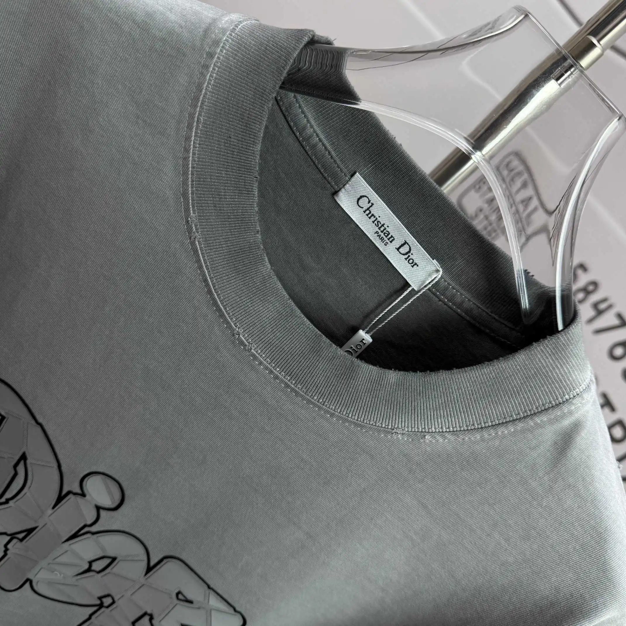 Logo Graphic Washed Cotton T-Shirt D15015557 — view 3