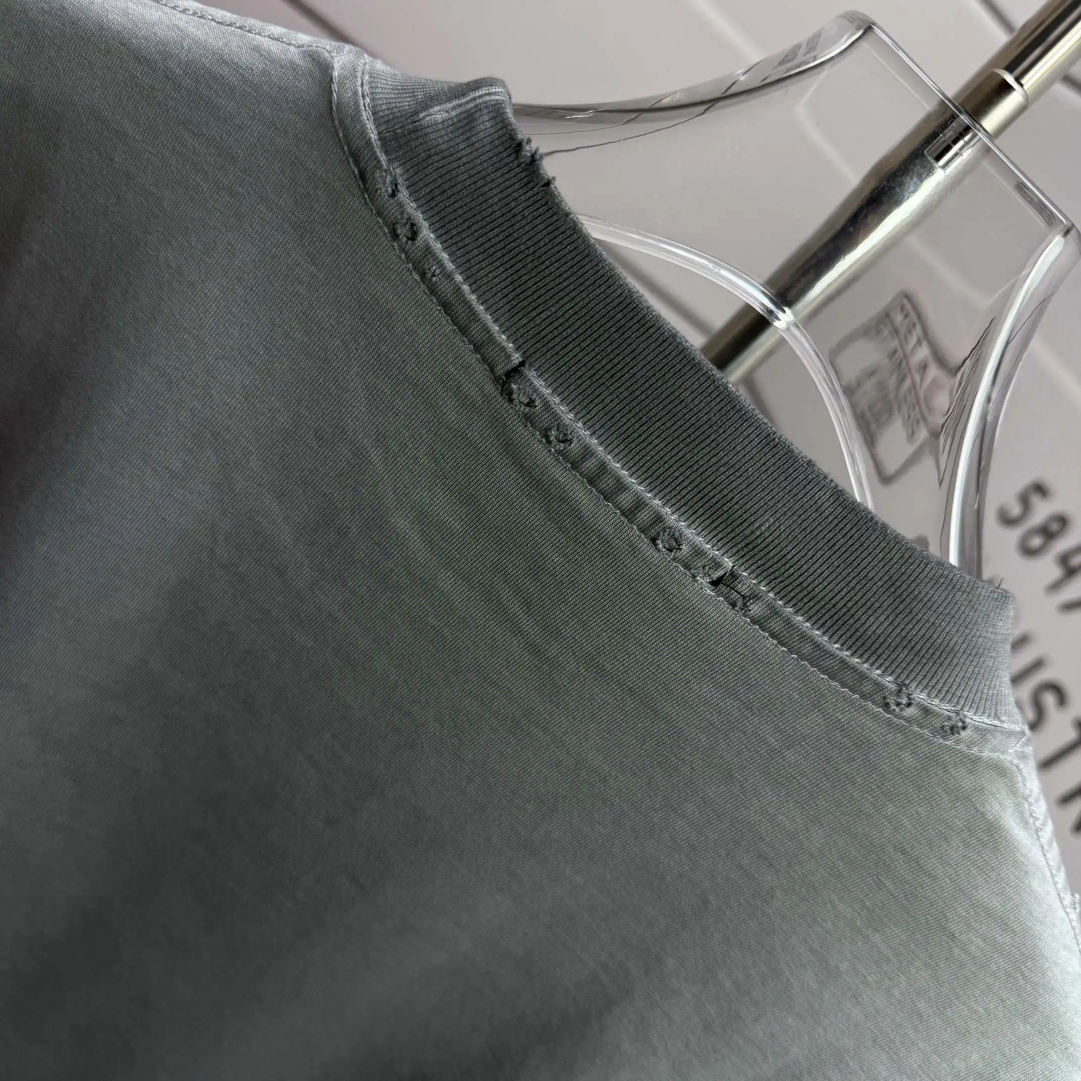 Logo Graphic Washed Cotton T-Shirt D15015557 — view 8