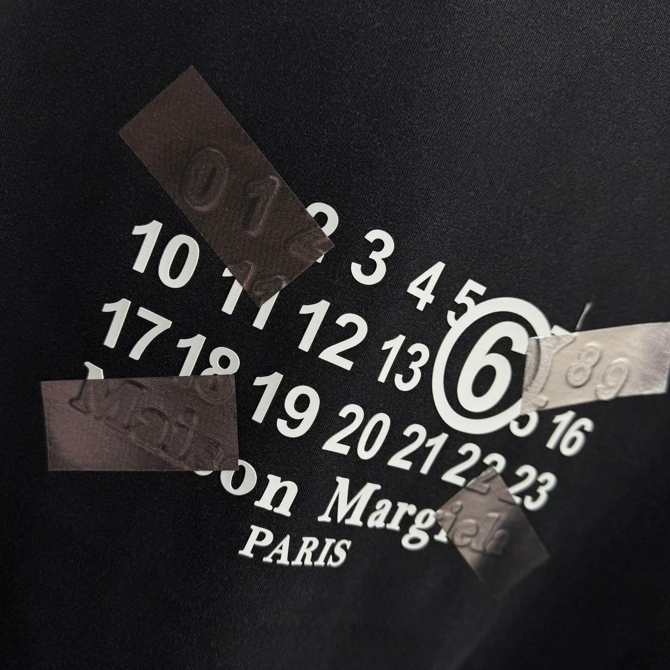 MM6 Maison Margiela Distressed Logo T-Shirt D15015509 — view 5