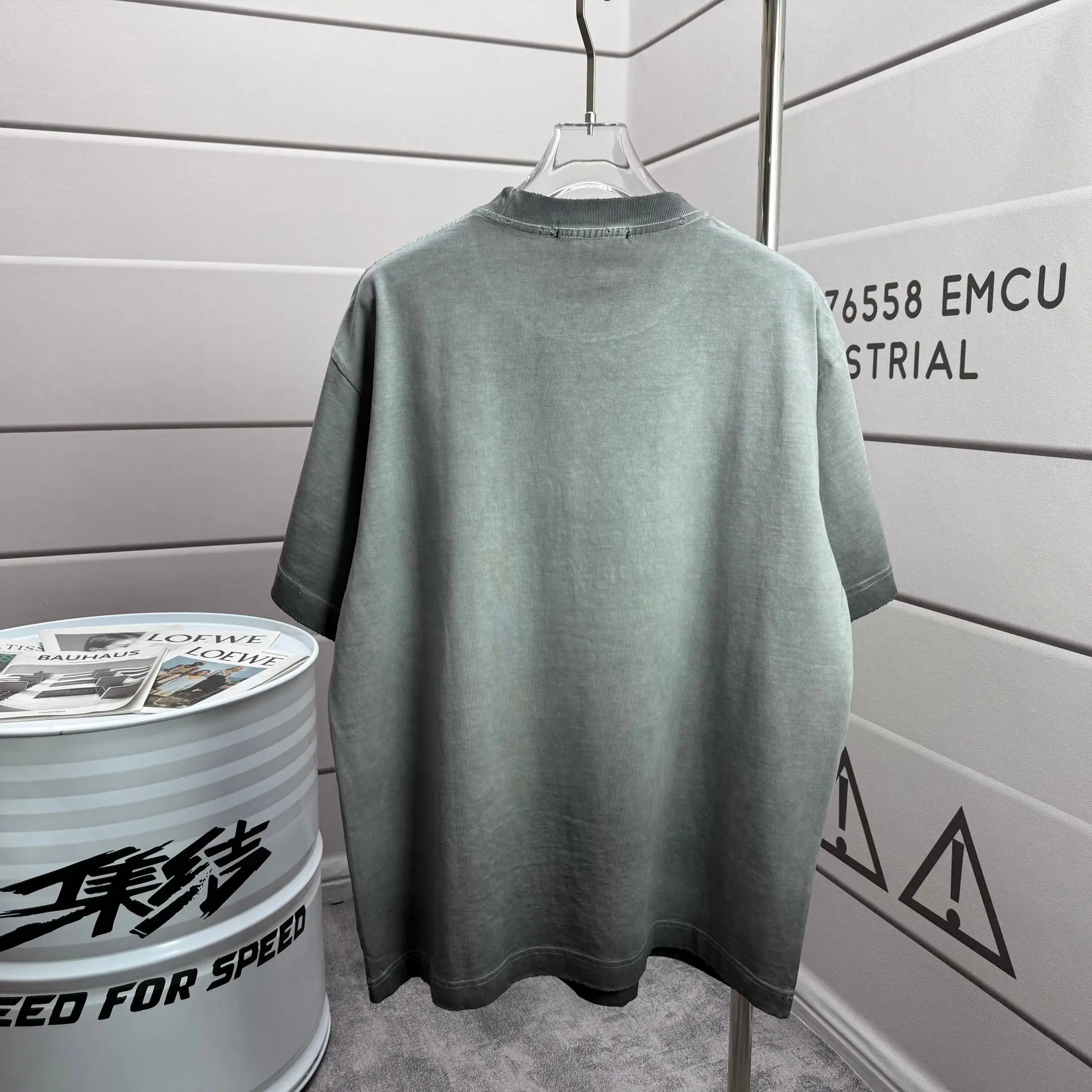 MM6 Maison Margiela Distressed Logo T-Shirt D15015510 — view 2