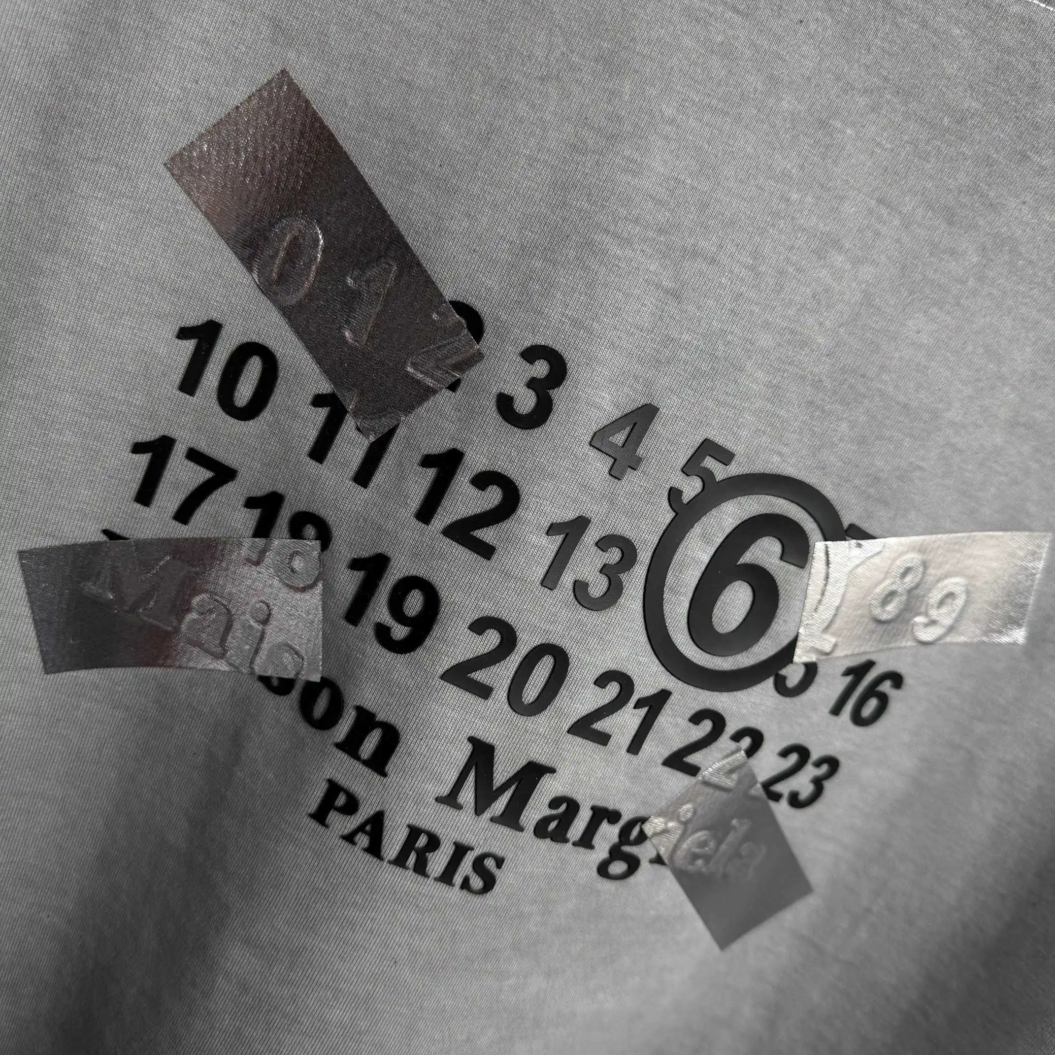 MM6 Maison Margiela Distressed Logo T-Shirt D15015510 — view 5