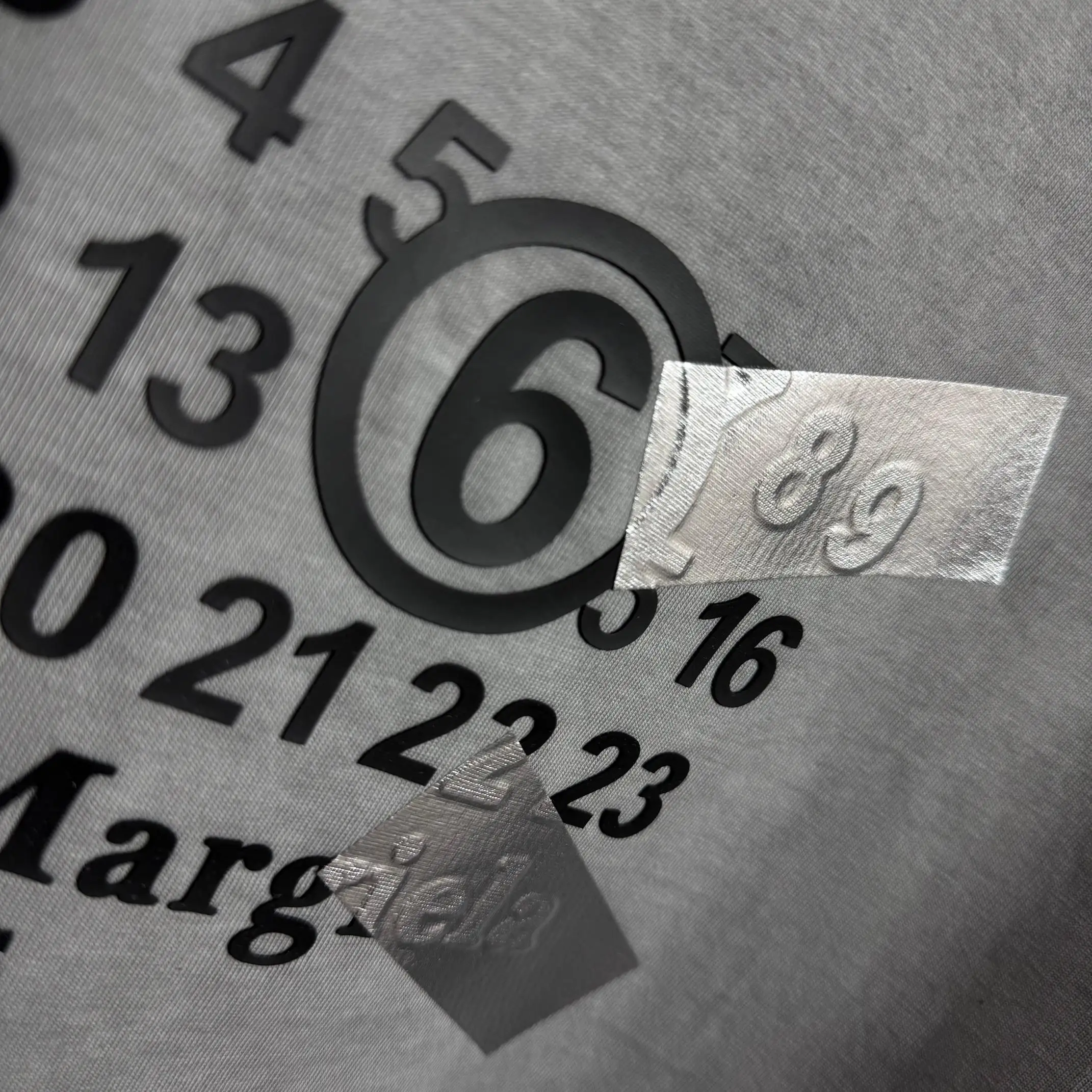 MM6 Maison Margiela Distressed Logo T-Shirt D15015510 — view 7