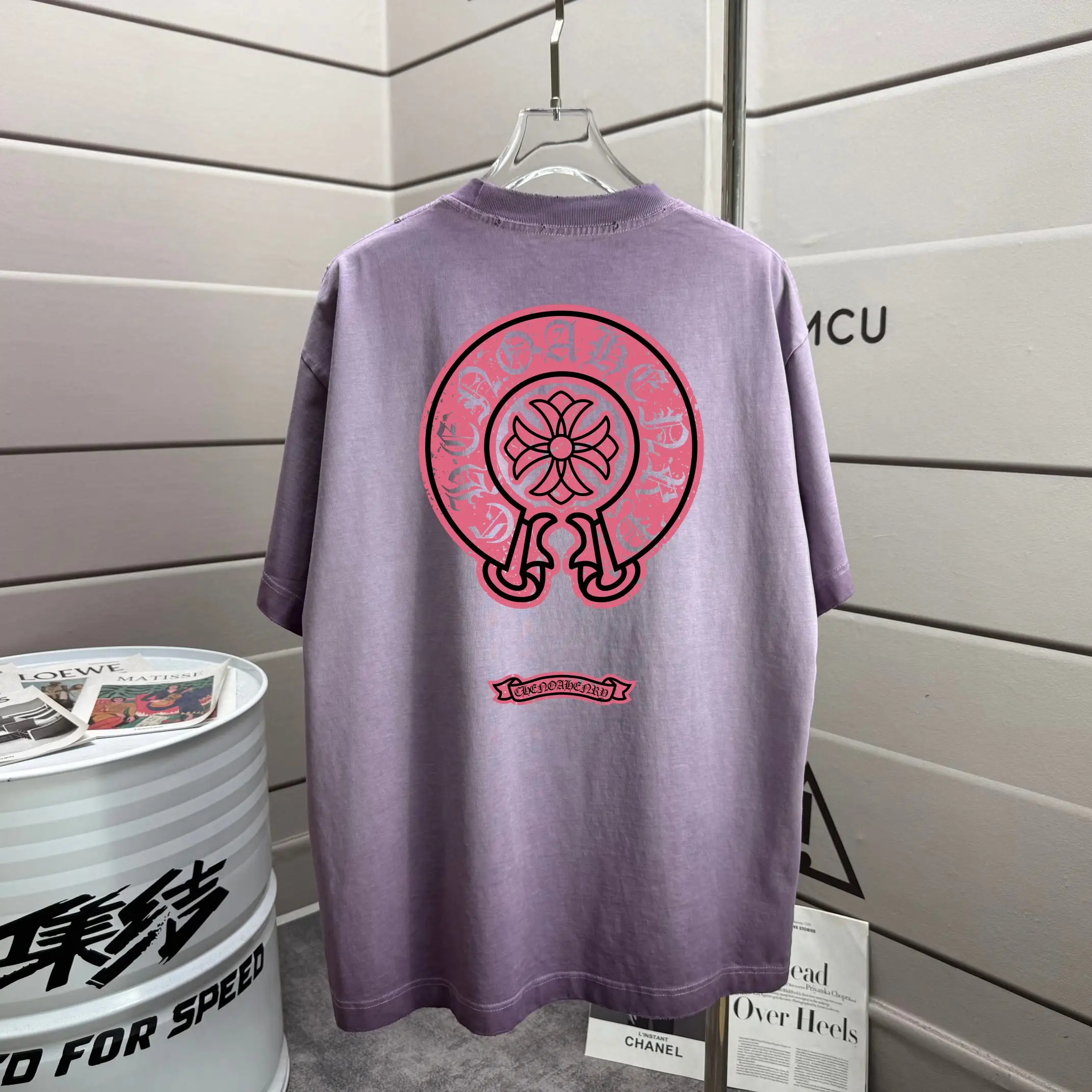 Logo Graphic Washed Cotton T-Shirt D16013259