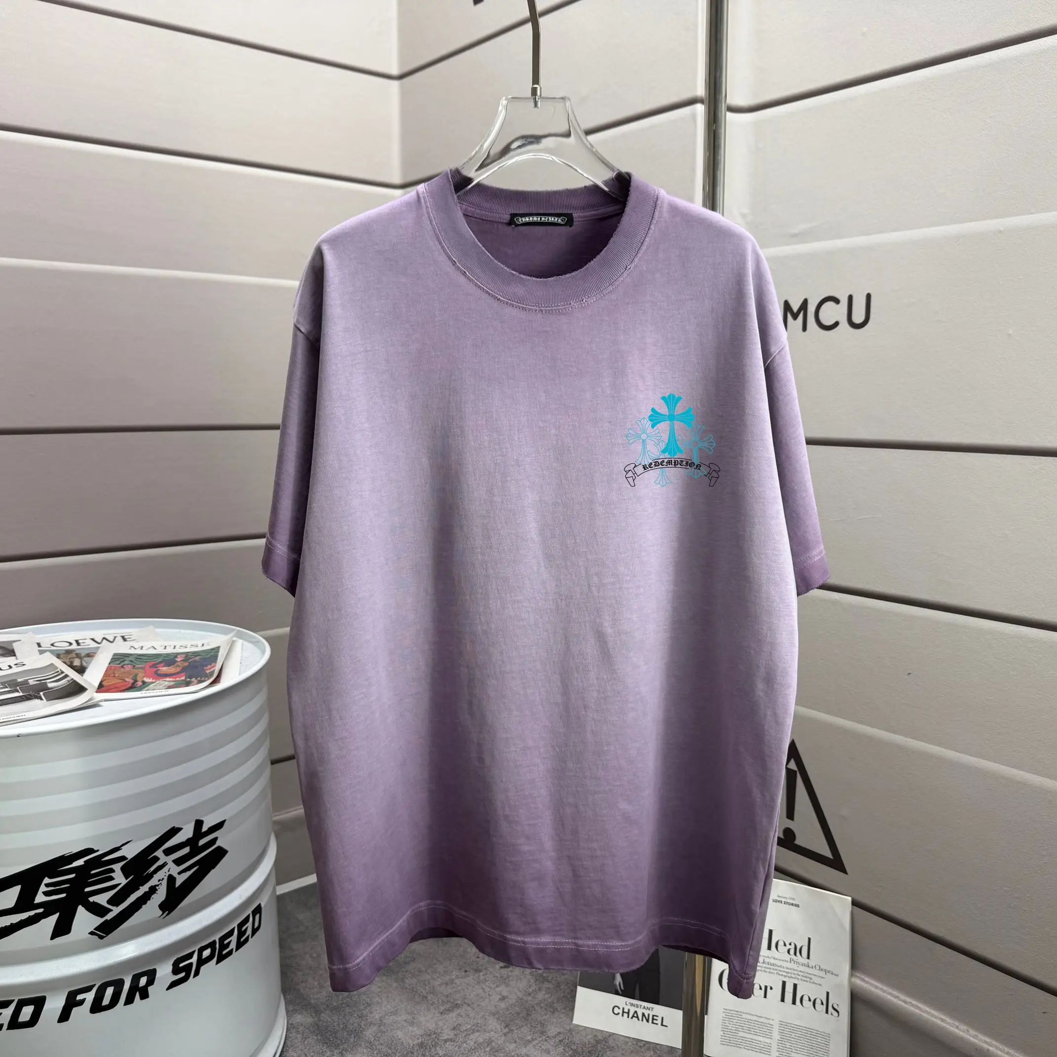Washed Distressed Graphic T-Shirt D16013263 — view 2
