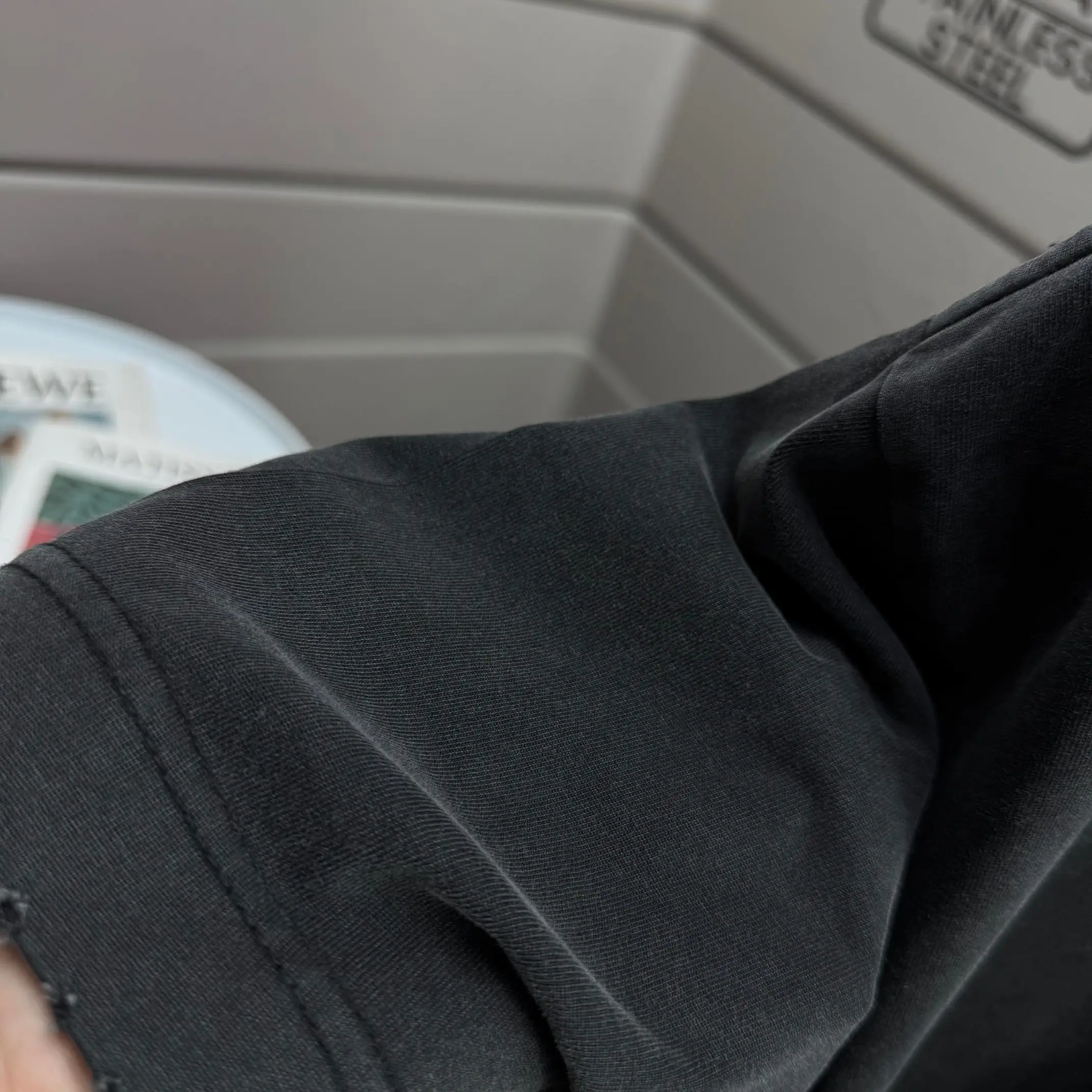Stone Island Distressed Graphic Print T-Shirt D16013285 — view 7