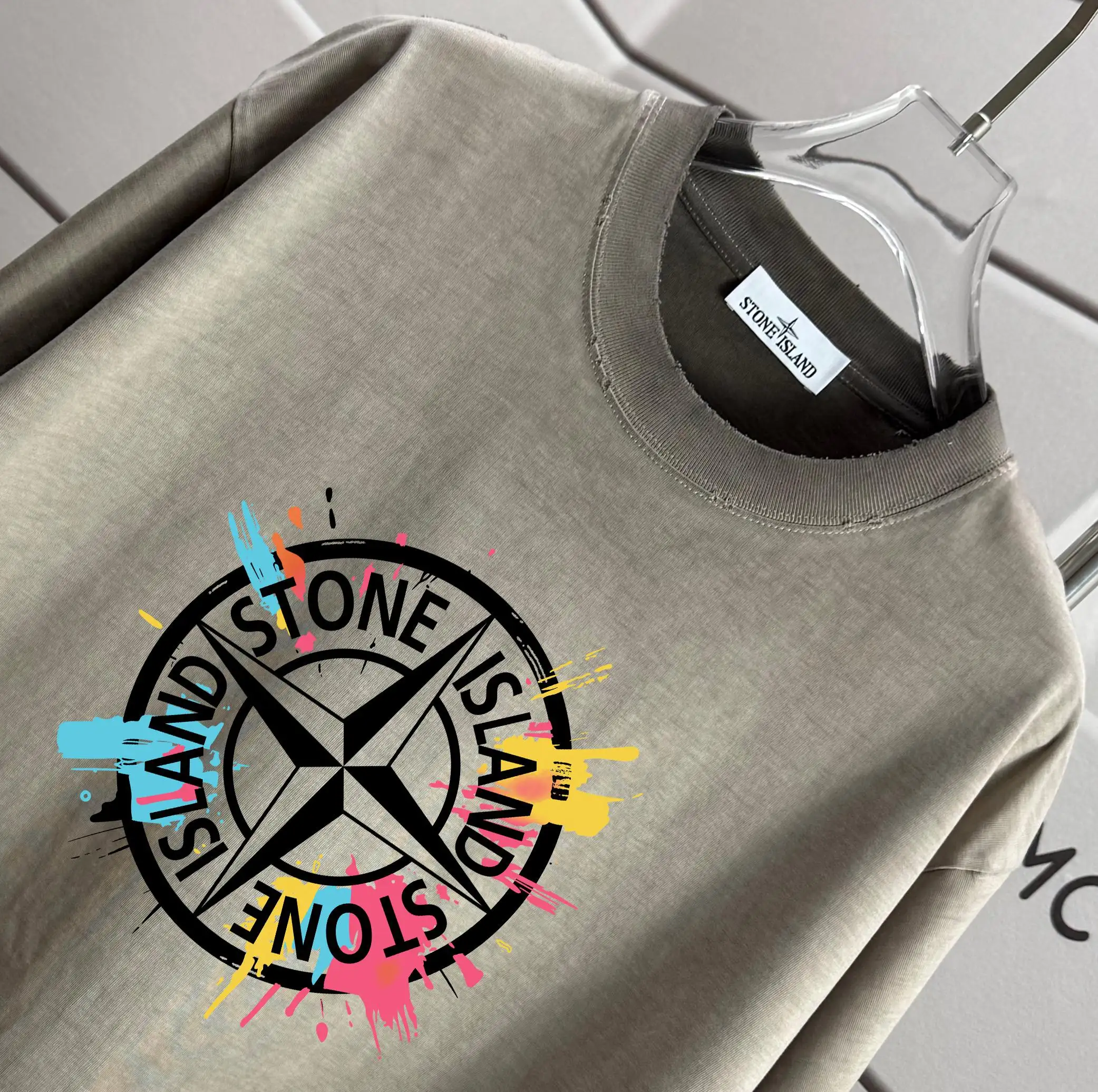 Logo Graphic Washed Cotton T-Shirt D16013310 — view 3