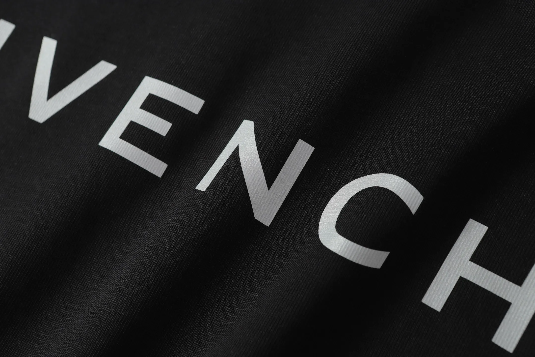 Reflective Logo Oversized Cotton T-Shirt D9014119 — view 5