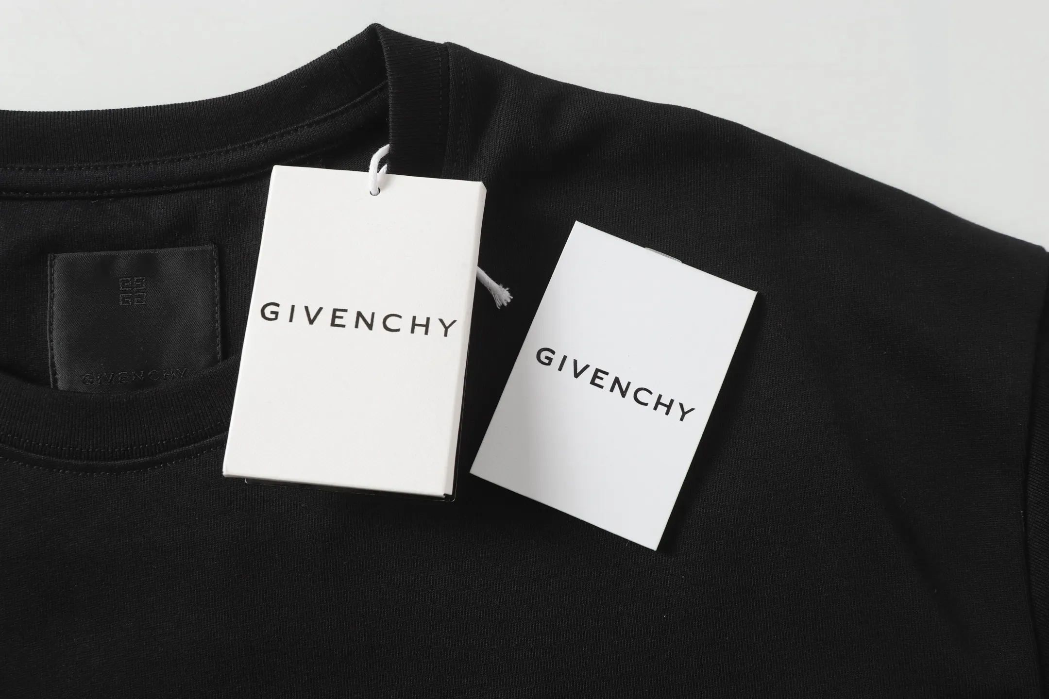 Reflective Logo Oversized Cotton T-Shirt D9014119 — view 6