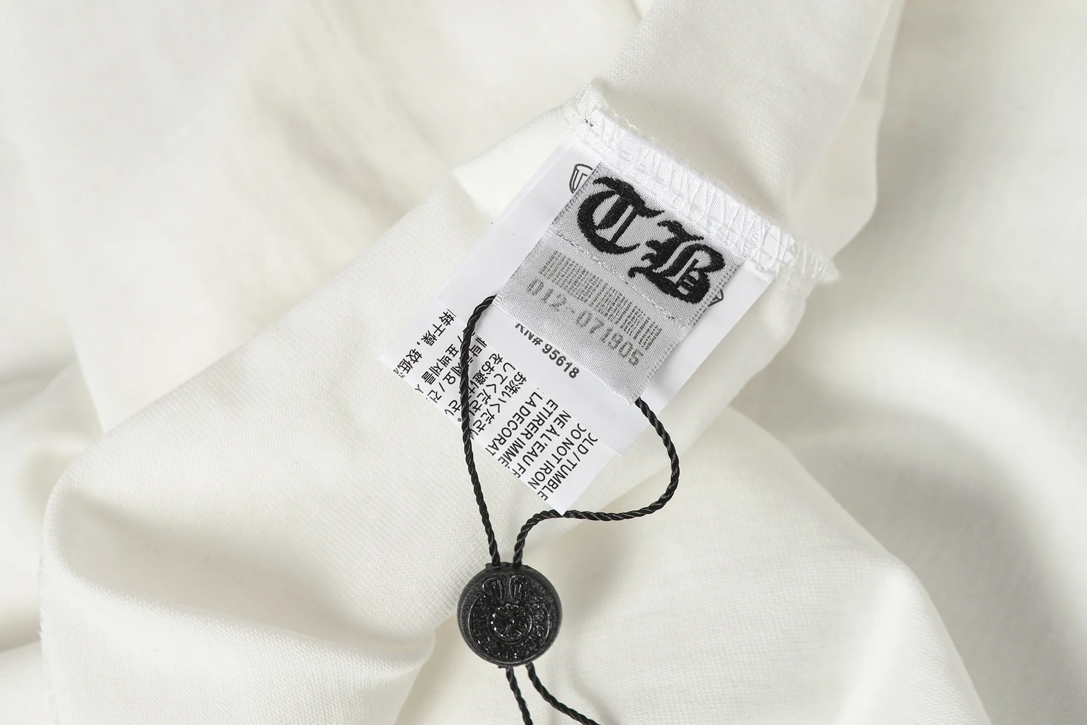 Embroidered Cross Logo Cotton T-Shirt D10013930 — view 9