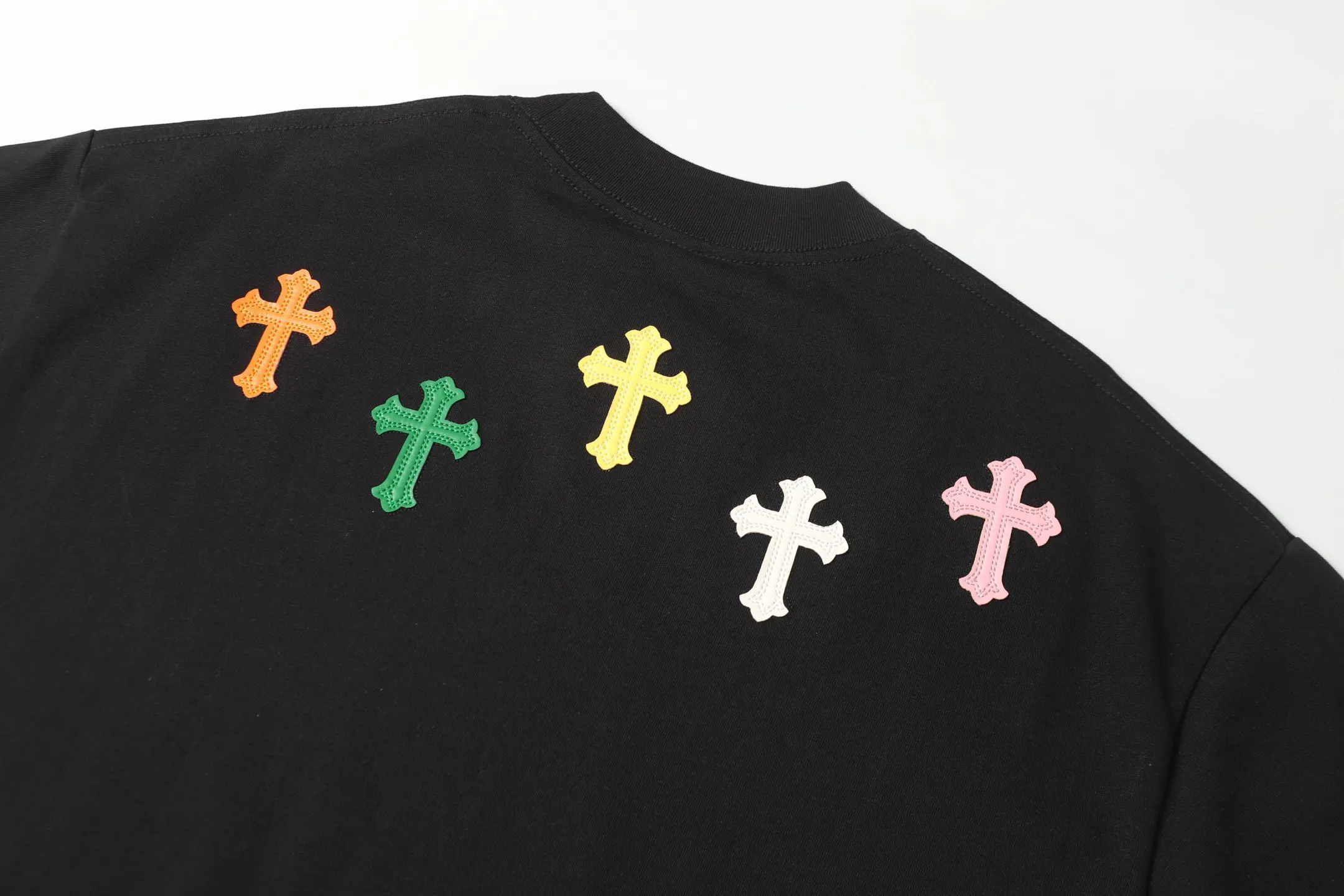 Logo Embroidery Cotton Jersey T-Shirt D9514080 — view 6
