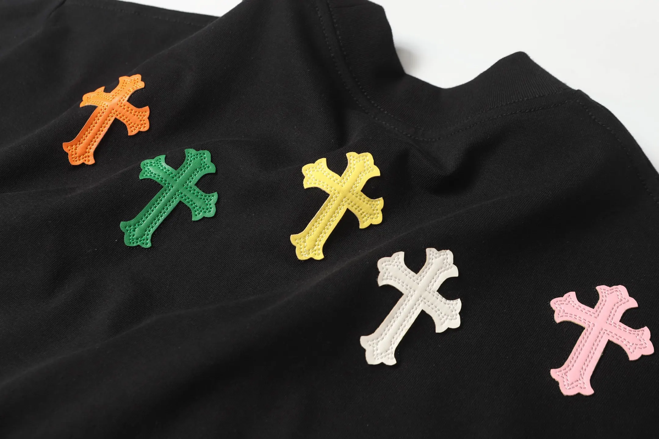 Logo Embroidery Cotton Jersey T-Shirt D9514080 — view 7