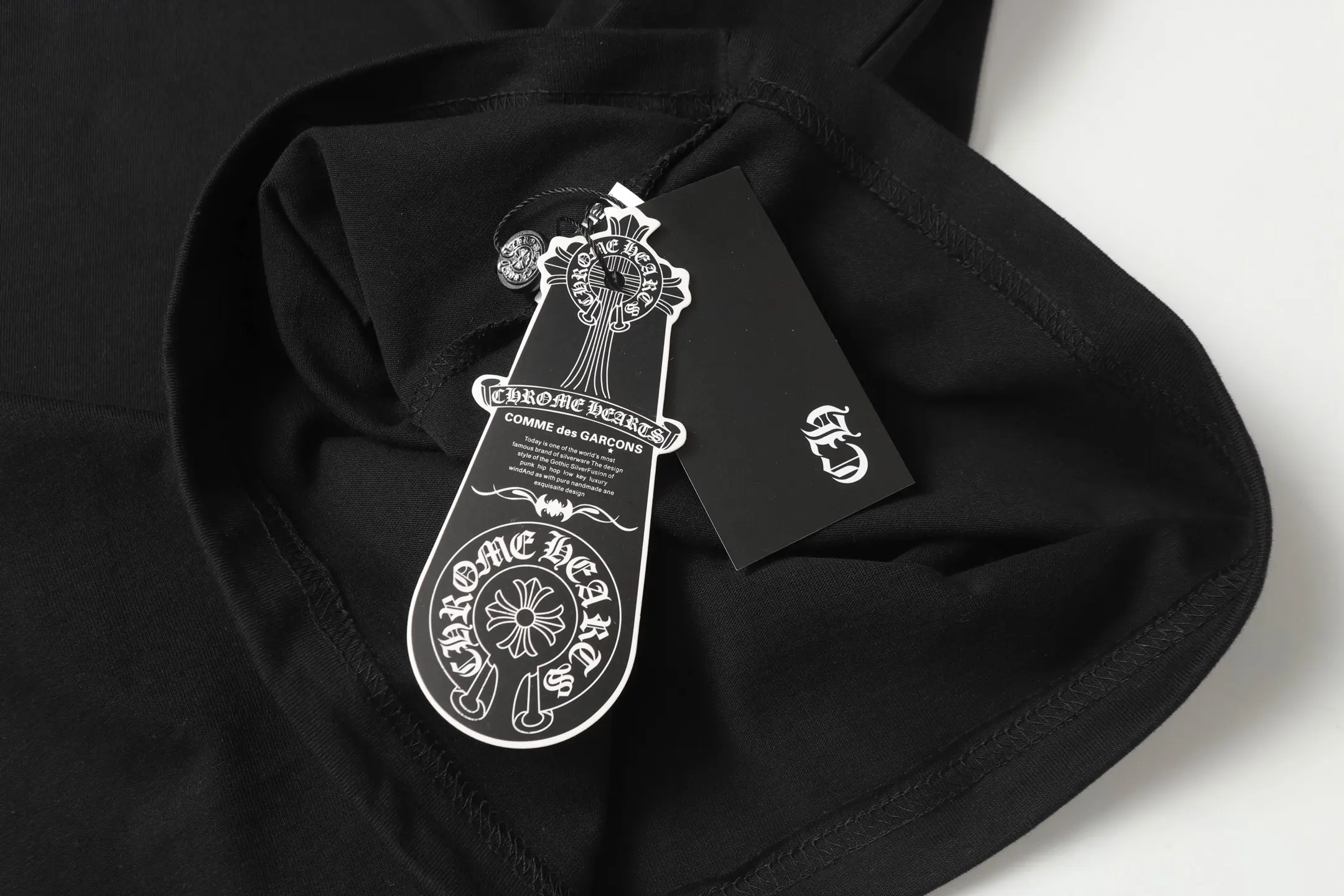 Logo Embroidery Cotton Jersey T-Shirt D9514080 — view 9