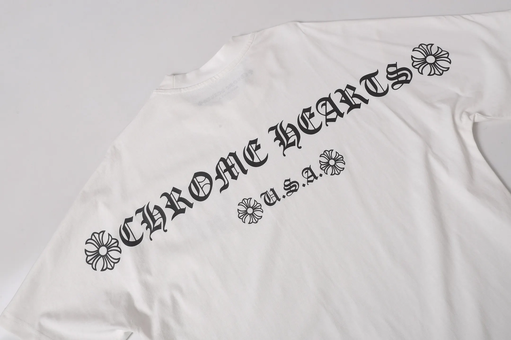 Horseshoe Logo Graphic Cotton T-Shirt D9514102 — view 7