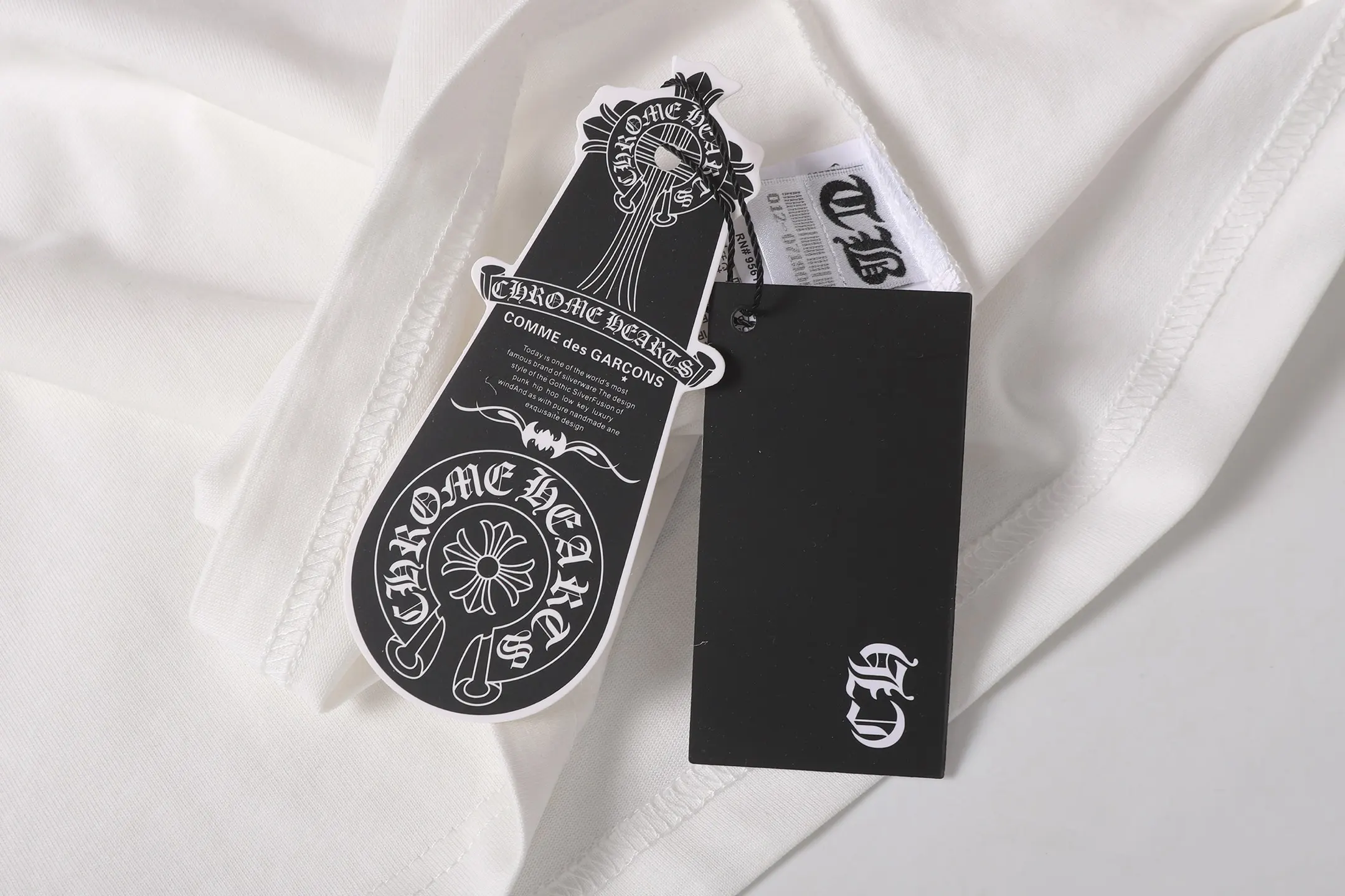 Horseshoe Logo Graphic Cotton T-Shirt D9514102 — view 10