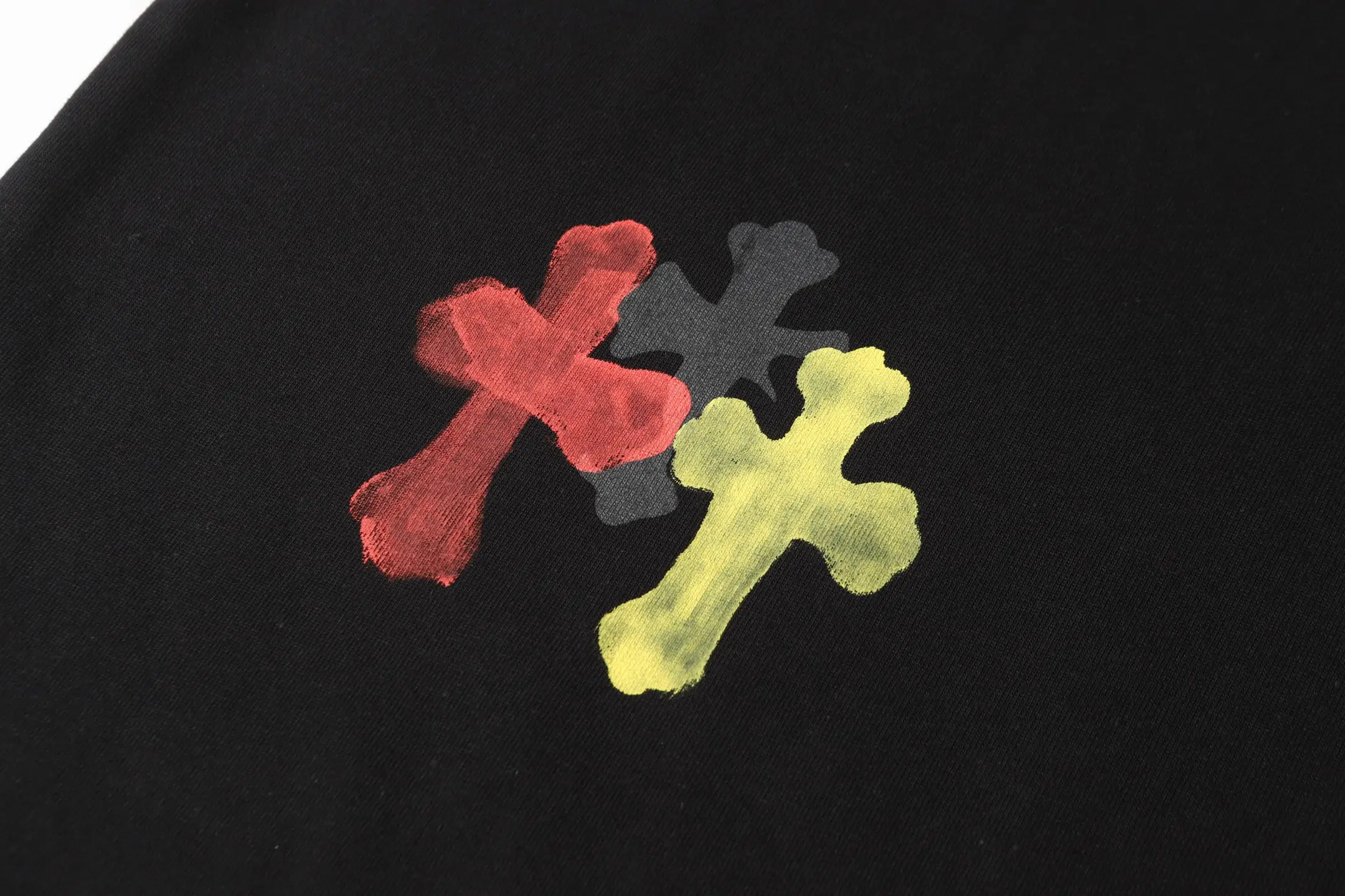 Sex Records Hand-Painted Cross T-Shirt D10514032 — view 6