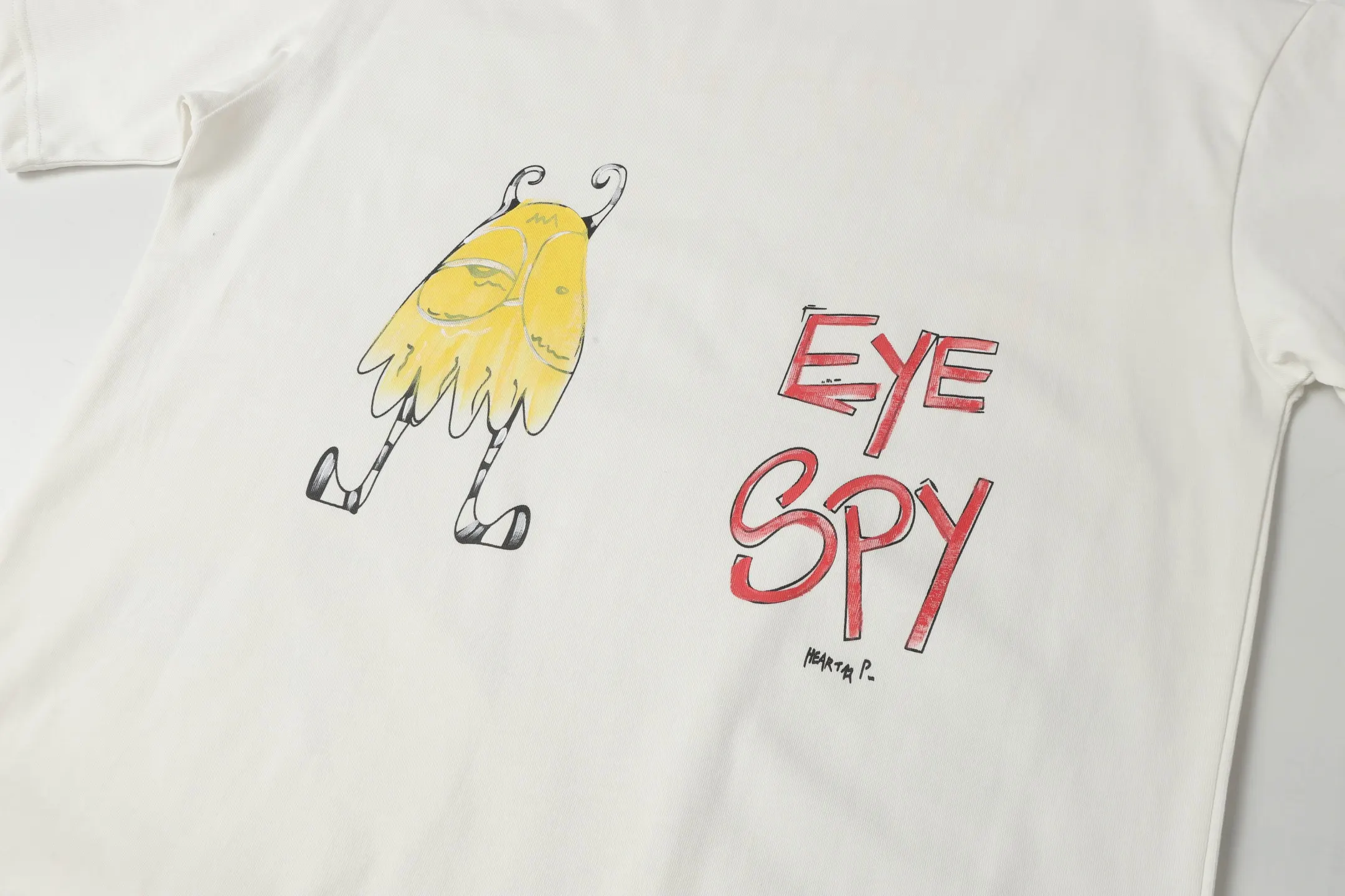Graffiti Print Cotton T-Shirt D10514036 — view 6
