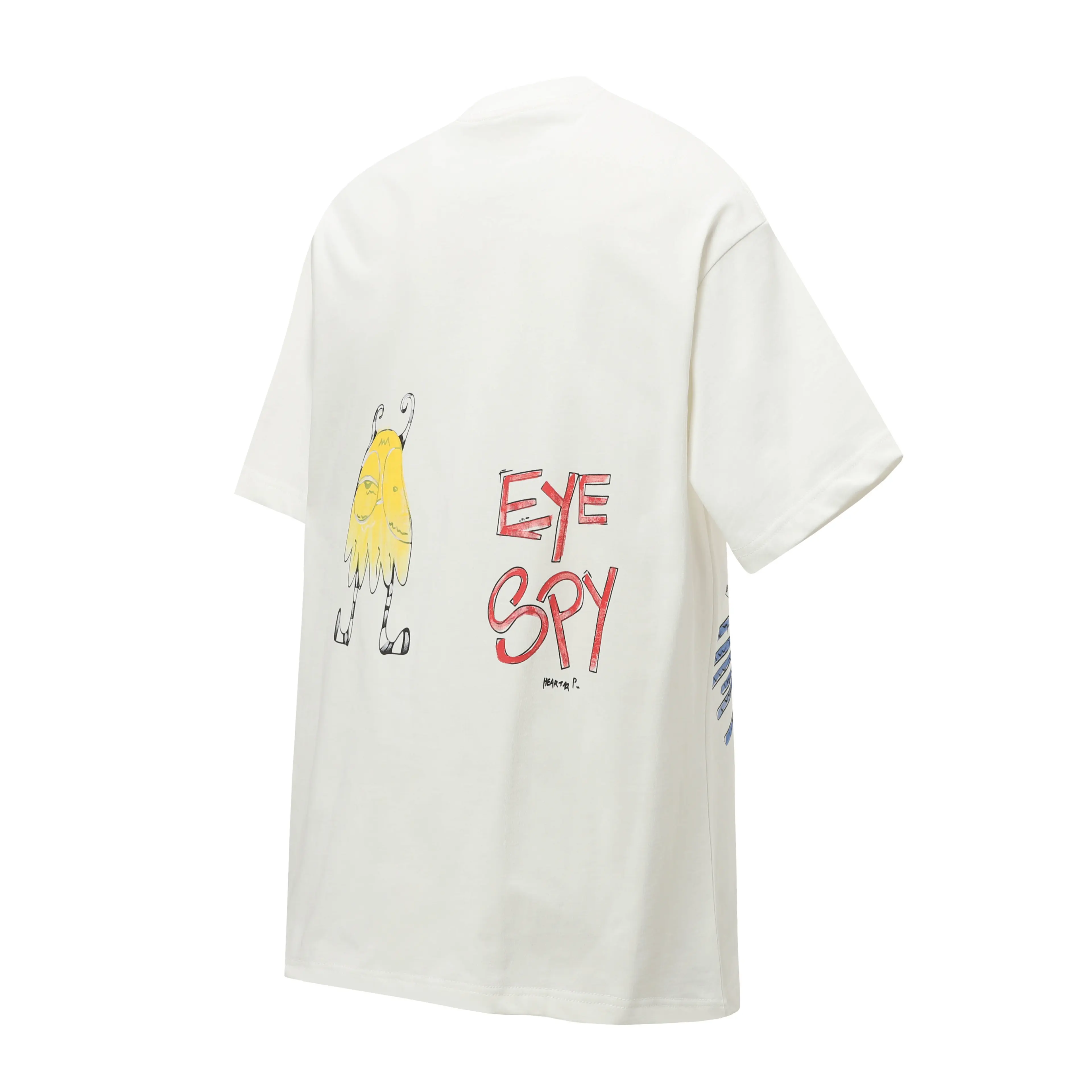 Graffiti Print Cotton T-Shirt D10514038 — view 3