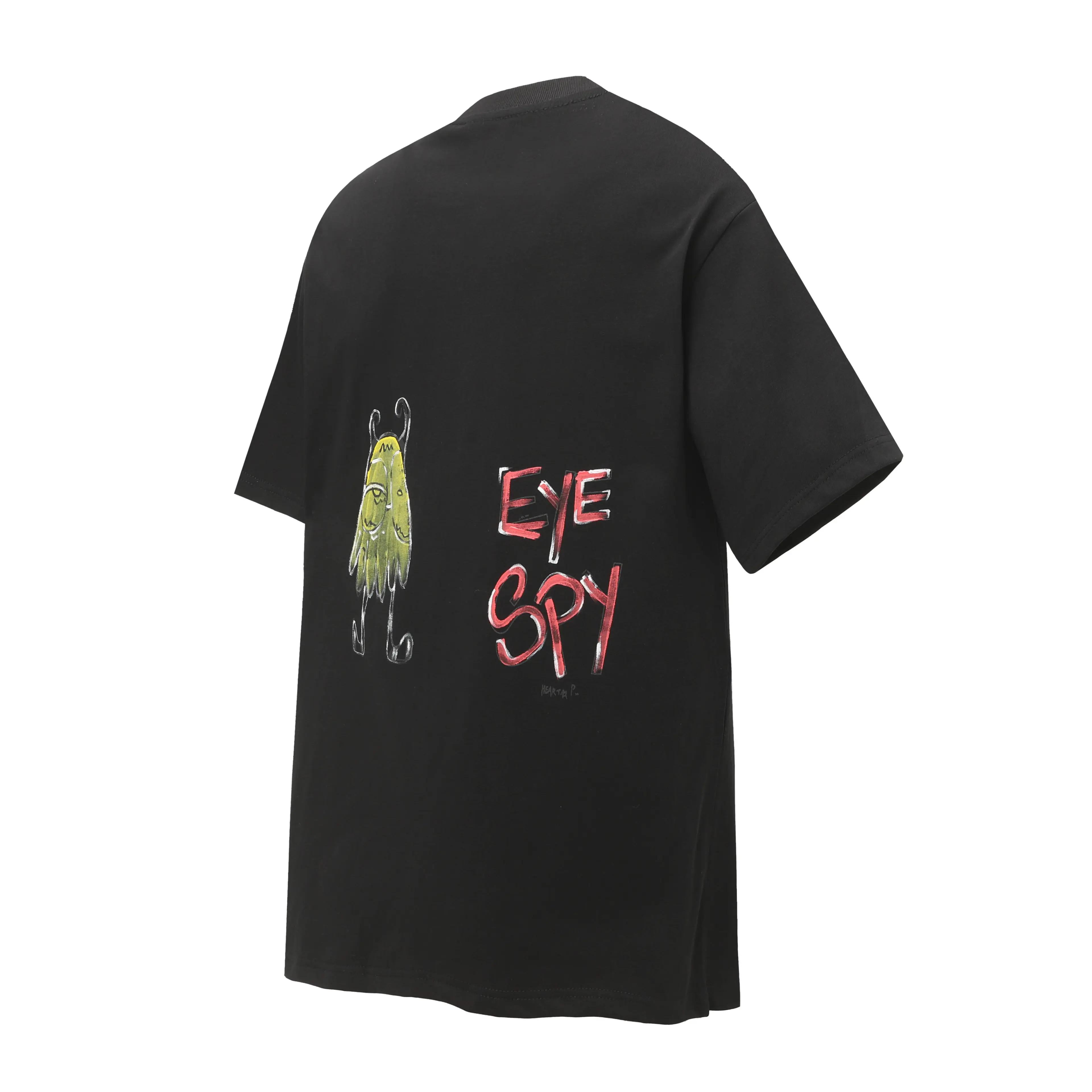 Graffiti Print Cotton T-Shirt D10514038 — view 5