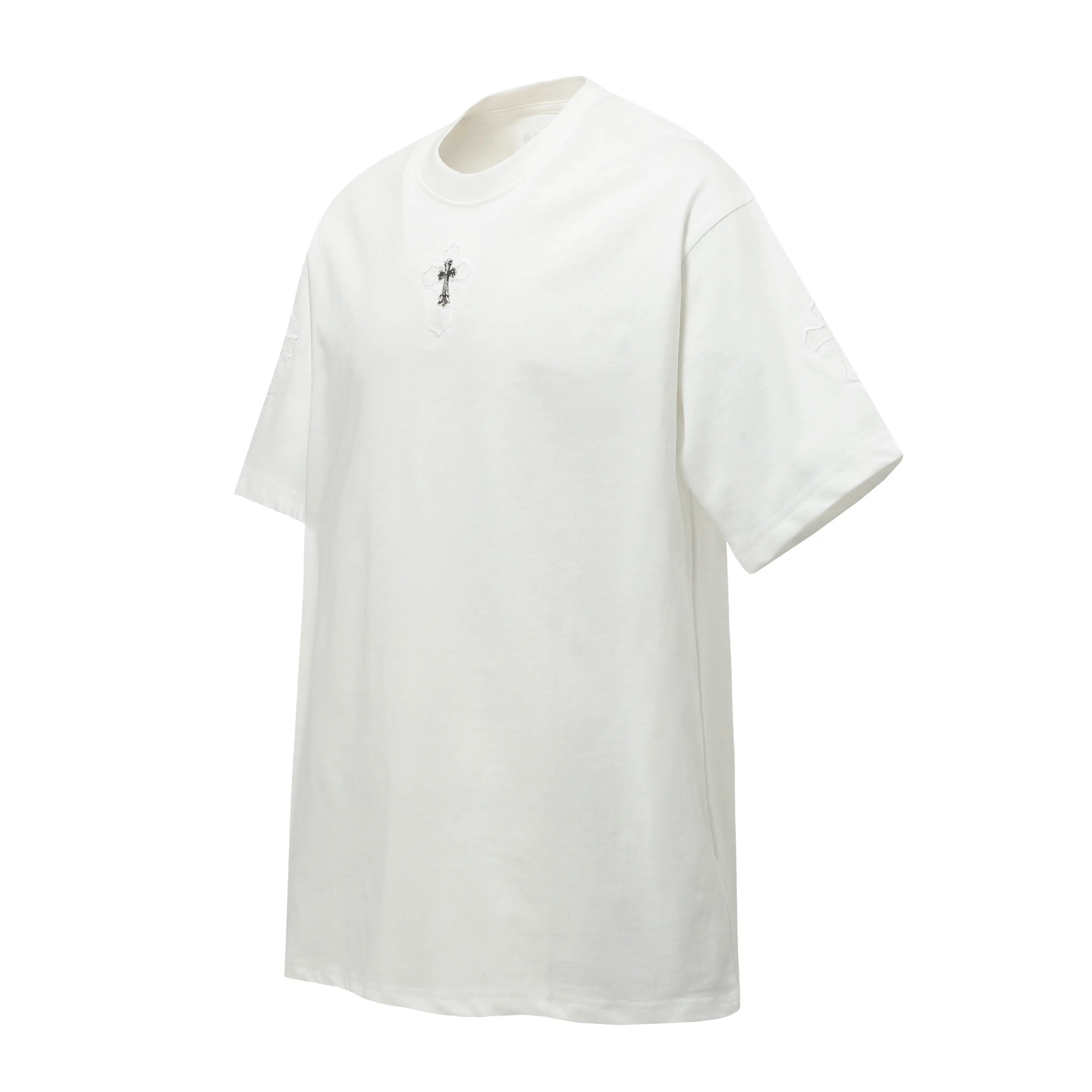 Embroidered Horseshoe Logo Cotton T-Shirt D9514057