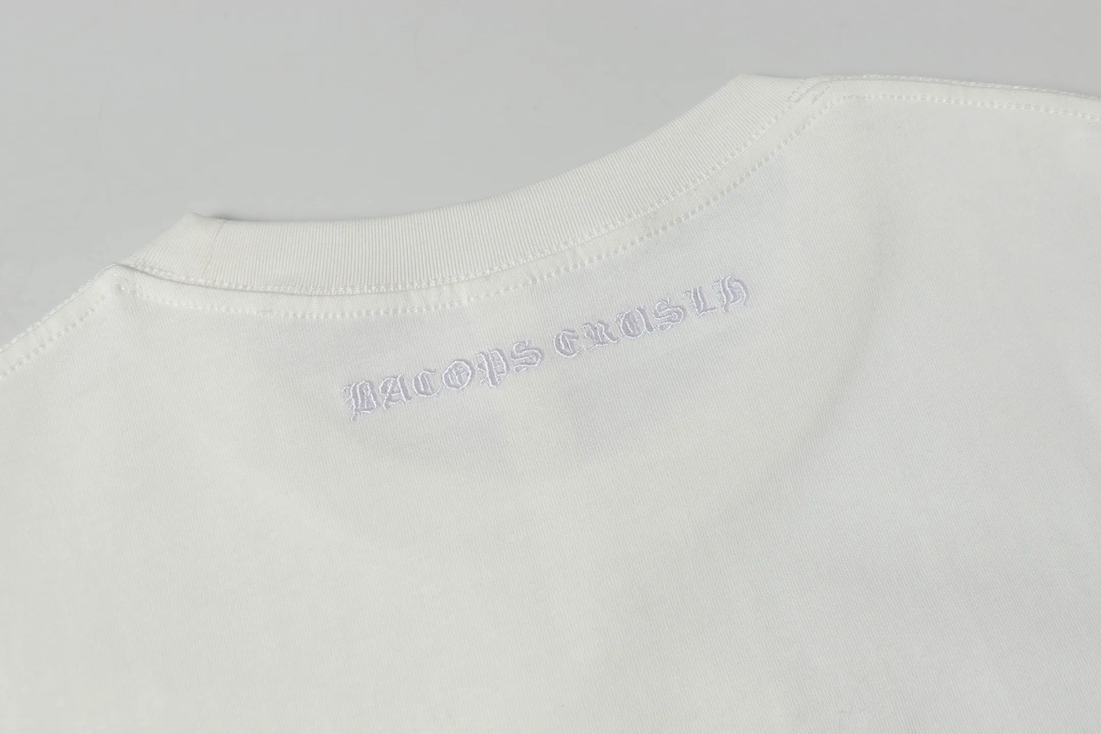 Embroidered Horseshoe Logo Cotton T-Shirt D9514057 — view 6