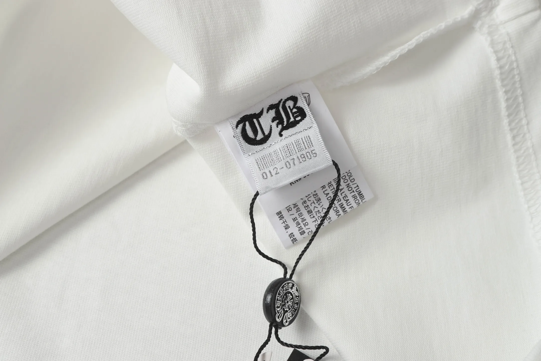 Embroidered Horseshoe Logo Cotton T-Shirt D9514057 — view 8