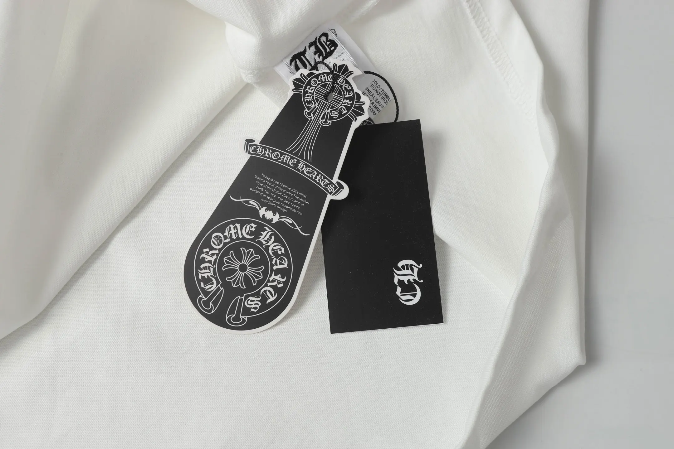 Embroidered Horseshoe Logo Cotton T-Shirt D9514057 — view 9