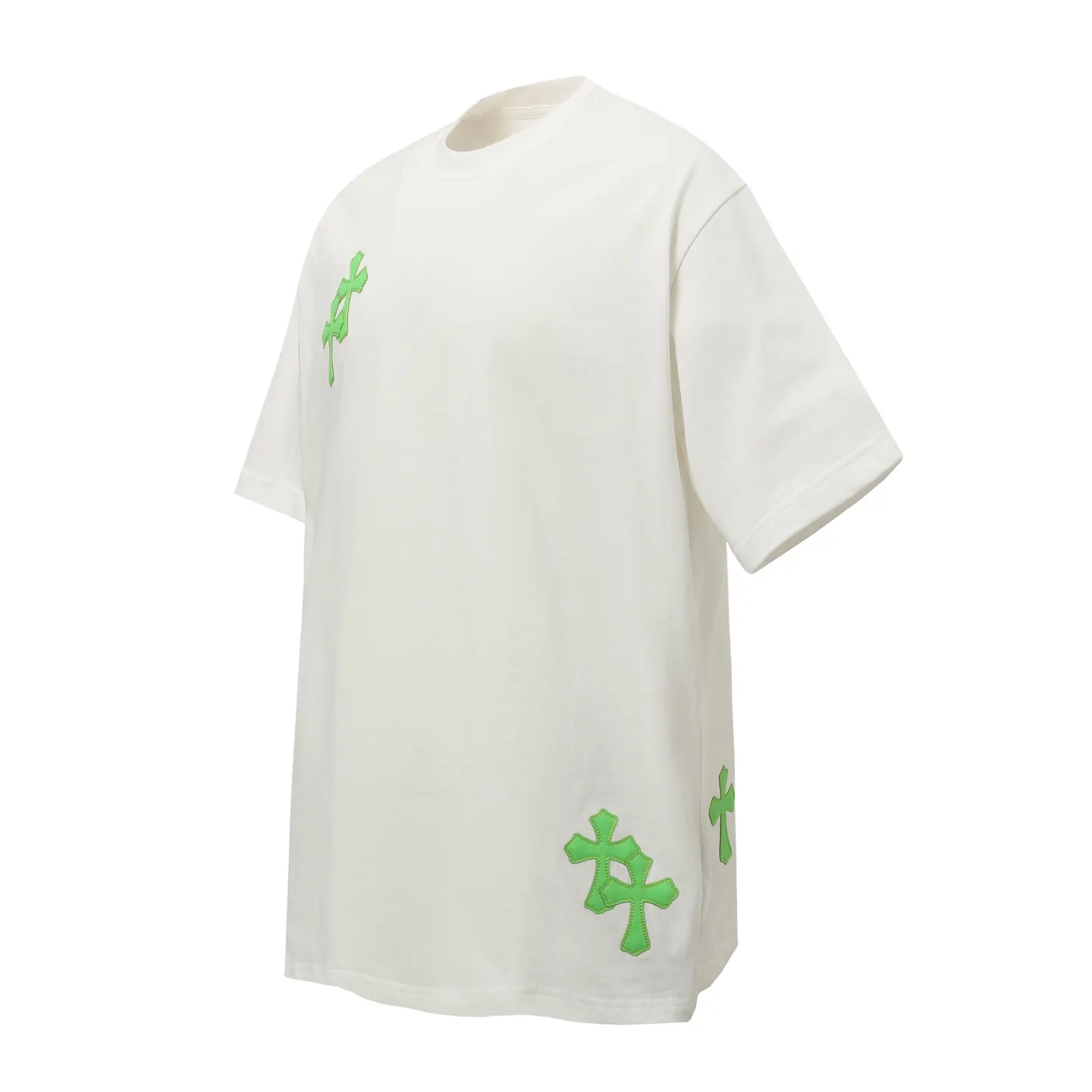 Cross Patch Oversized Cotton T-Shirt D10014062
